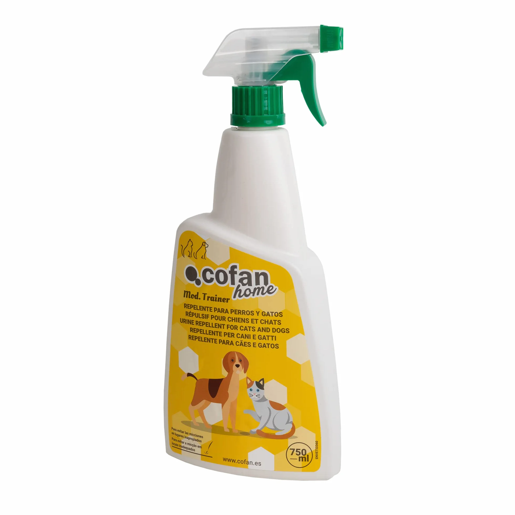 Cofan Repelente para Perros y Gatos | Capacidad 750 ml