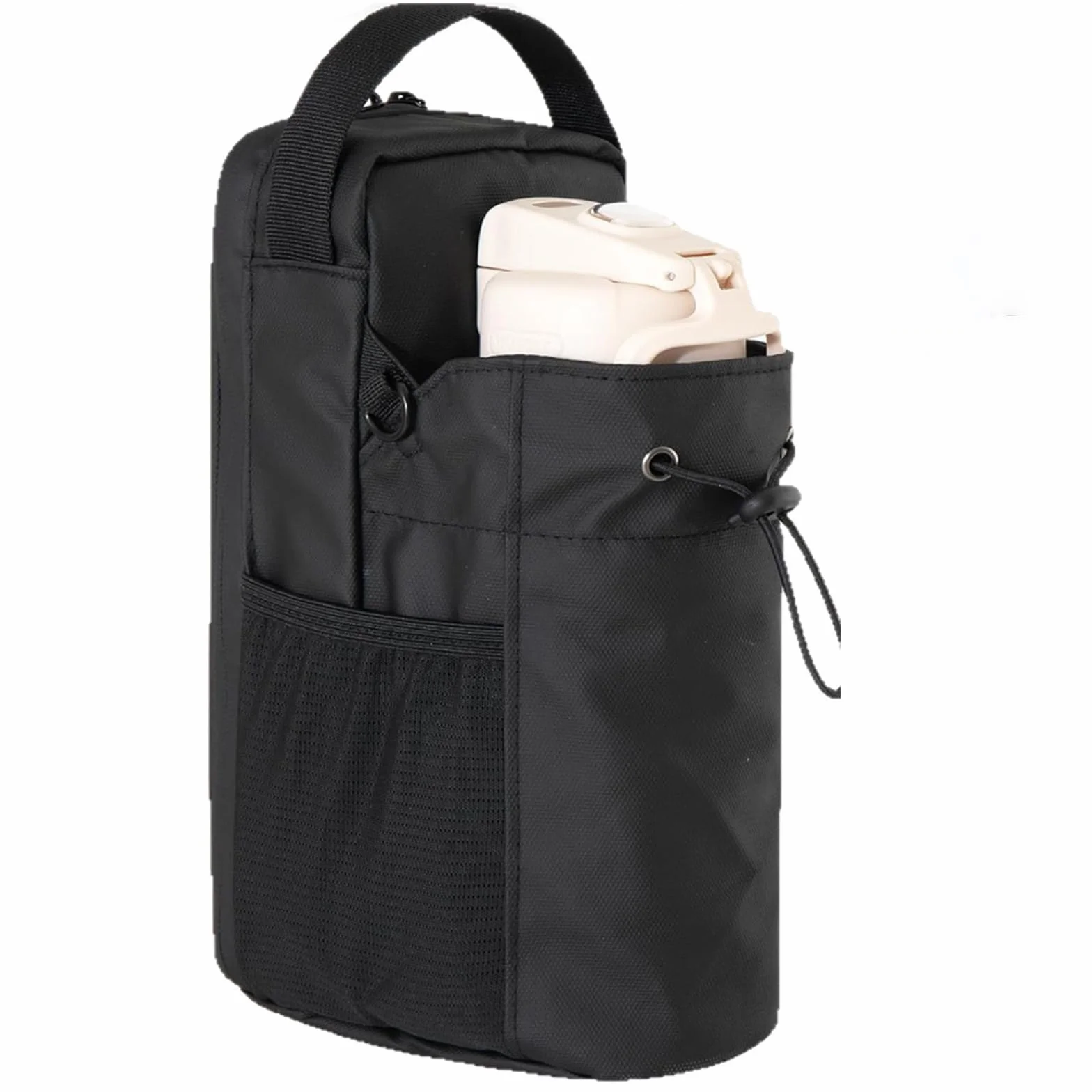 Bolsa magnética para botella de agua 1,5 L para gimnasio, deporte, con correa ajustable