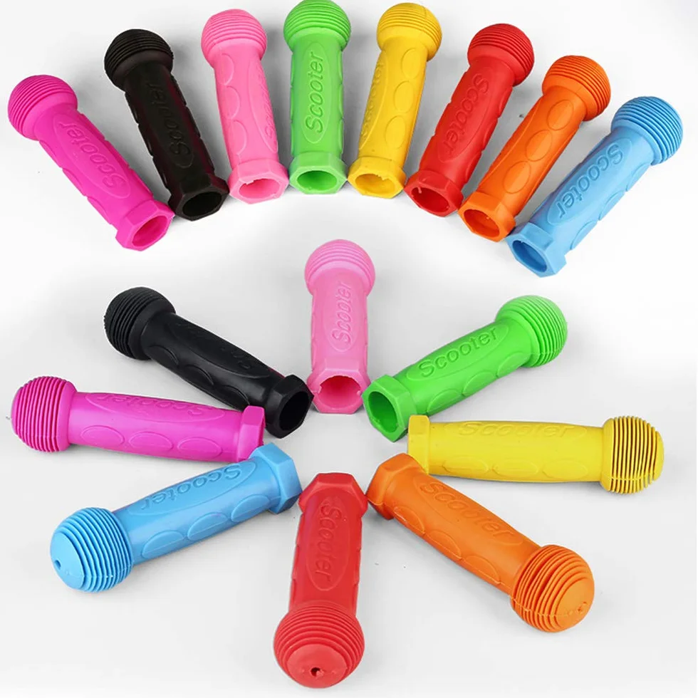 Manillar de agarre para patinete, 1 par de agarre de bicicleta para patinetes de 2-3-4 ruedas