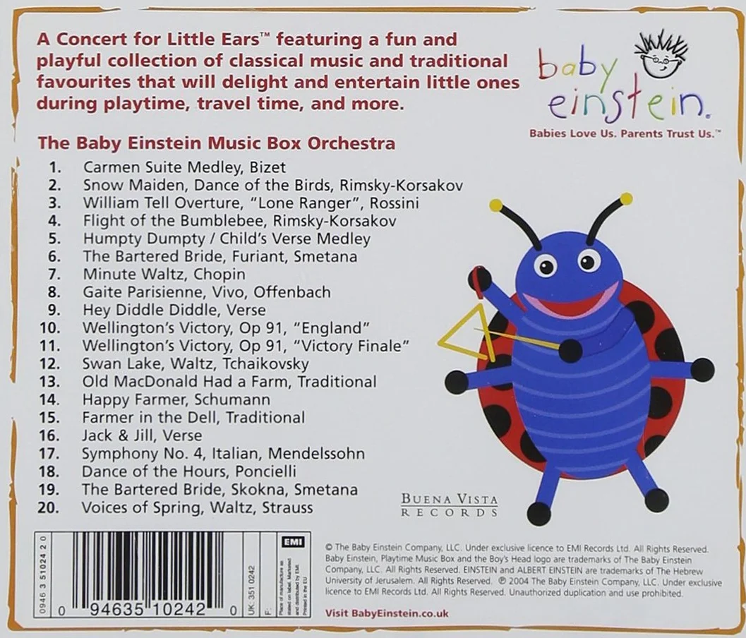 Baby Einstein Playtime Music Box