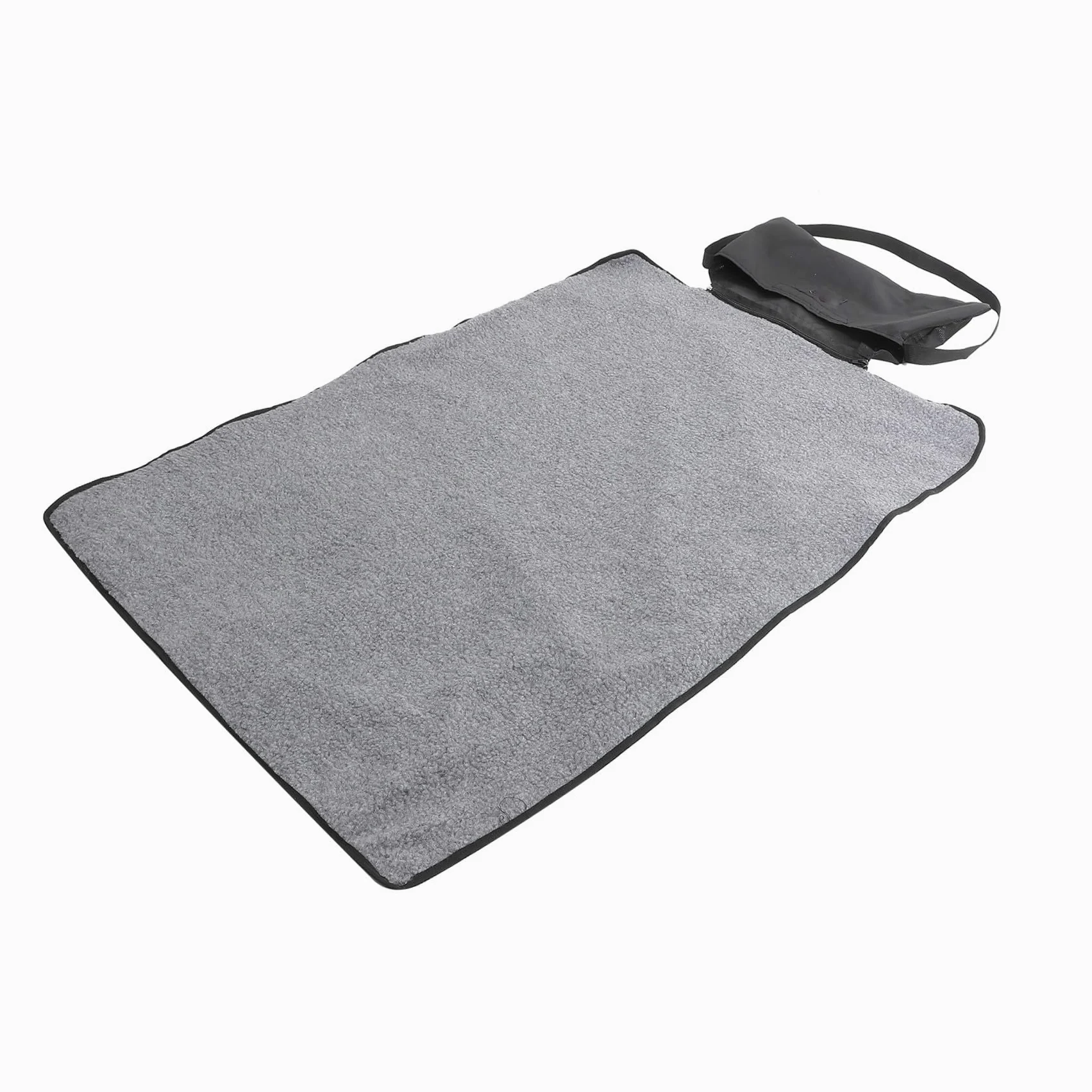 Abaodam Manta Plegable para Mascotas Manta De Viaje para Exteriores para Perros y Gatos Negra