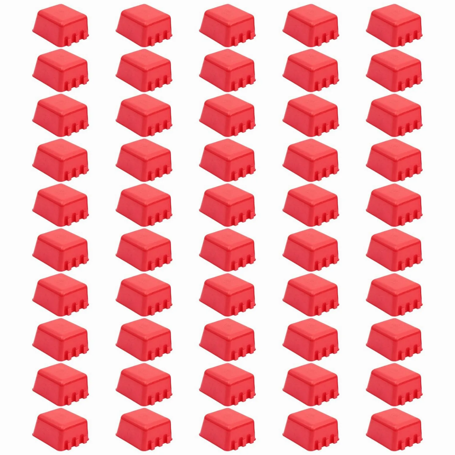 Cuencos multiusos de plástico ABS para colgar alimentos, 50 piezas, ideales para pollos, palomas y hámsteres, cuenco de alimentación de llama