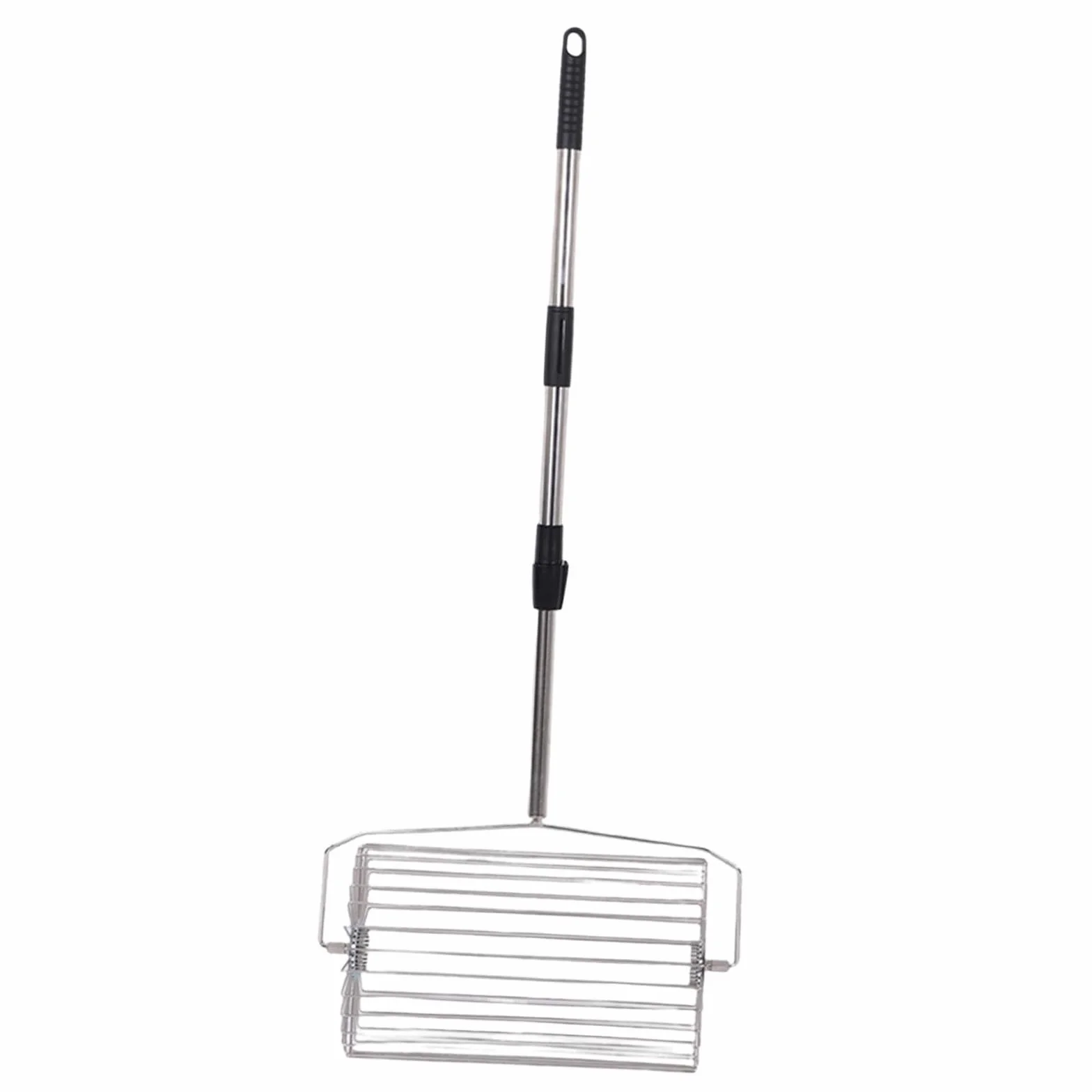 Recogedor de Pelotas de Tenis Oshhni, Herramienta de Recogida Rápida, Ligero, con Ruedas