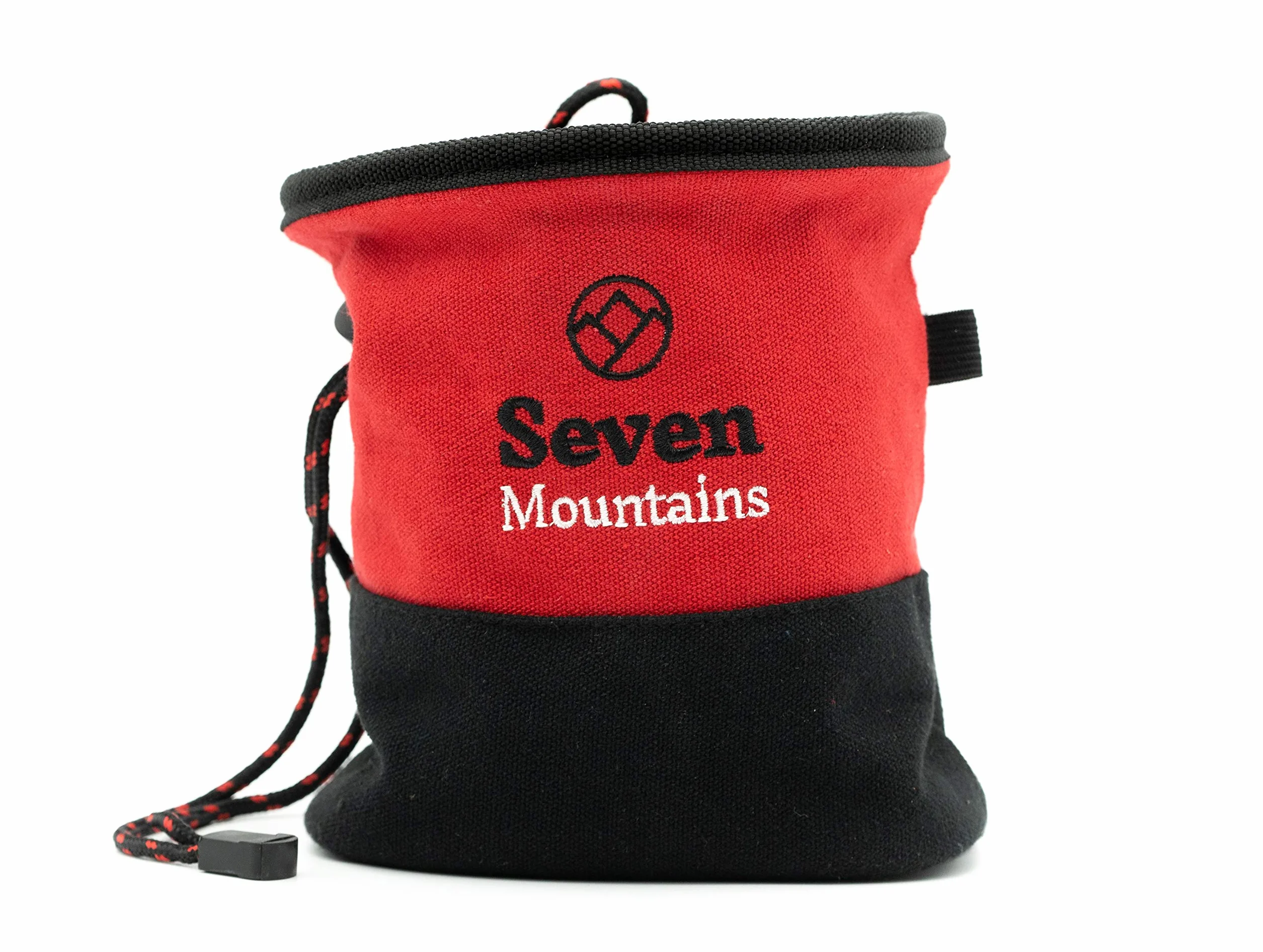 Seven Mountains Bolsa de tiza con cepillo de bambú y bola de tiza para boulder