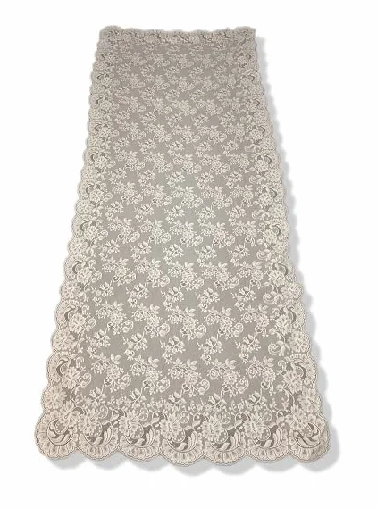 MANTILLA MARFIL/BEIG TAMAÑO MEDIANO 1X2,20 MTS