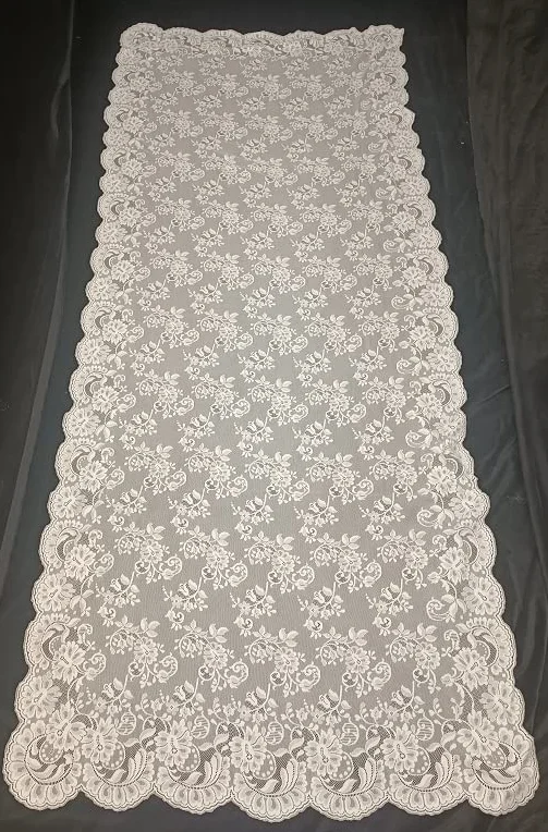 MANTILLA MARFIL/BEIG TAMAÑO MEDIANO 1X2,20 MTS