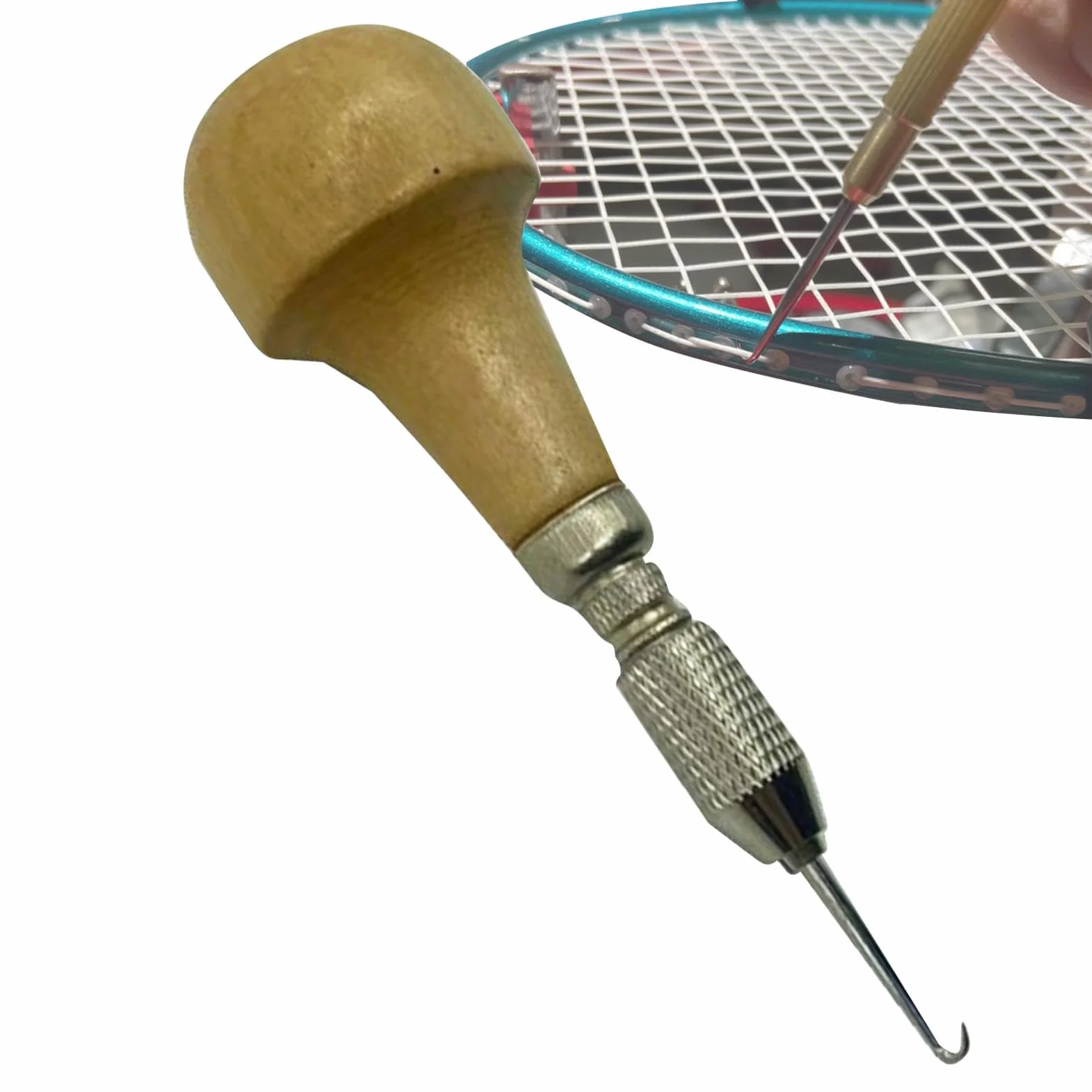 Herramienta para encordar Raquetas de Tenis, Squash y Bádminton, Extractor de Cuerdas de Bricolaje