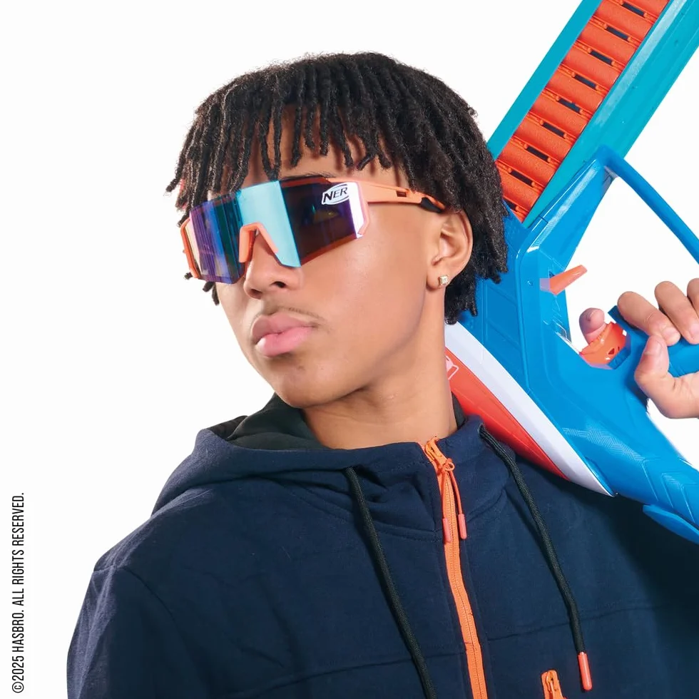 NERF NeoStrike Gafas Tácticas Protección UV Montura Resistente Accesorio Oficial