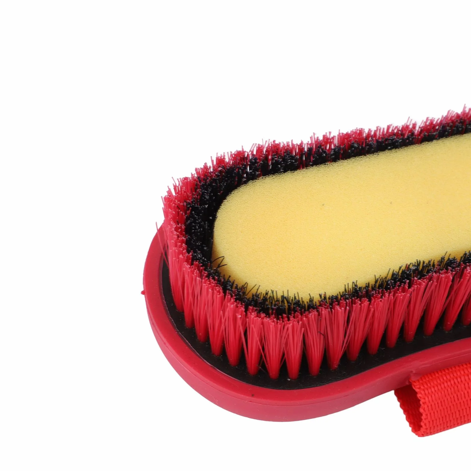 Cepillo de Aseo para Caballos, Esponja de Limpieza Corporal con Agarre Ergonómico para Baño y Cuidado de Mascotas y Hogar