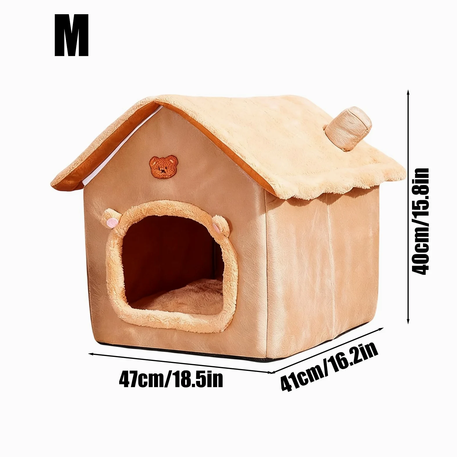 Cama Cueva Para Gatos Refugio Calmante Plegable Antideslizante | Cama Casa para Gatos y Invierno Interior Para Mascotas De Interior Y Perros Pequeños Invierno Dormitorio Sala Balcón