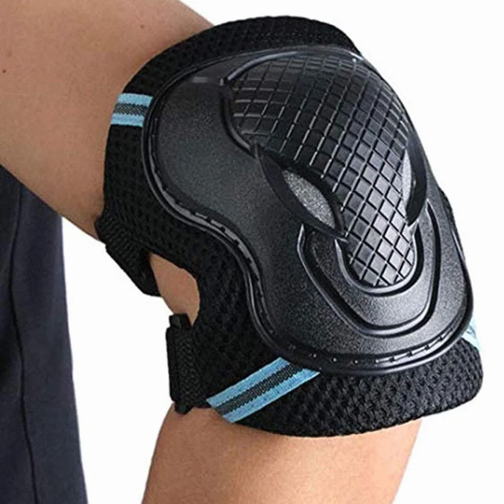 Protecciones Patinaje Infantil Set 6 Piezas Rodilleras Coderas Muñequeras para Patinaje Ciclismo Skate