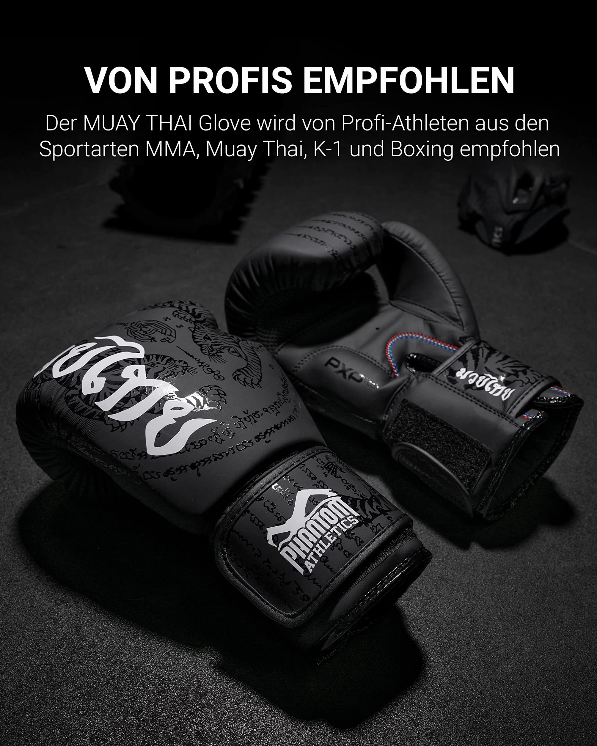 Phantom Fight Squad Guantes de Boxeo Tailandeses para Hombre