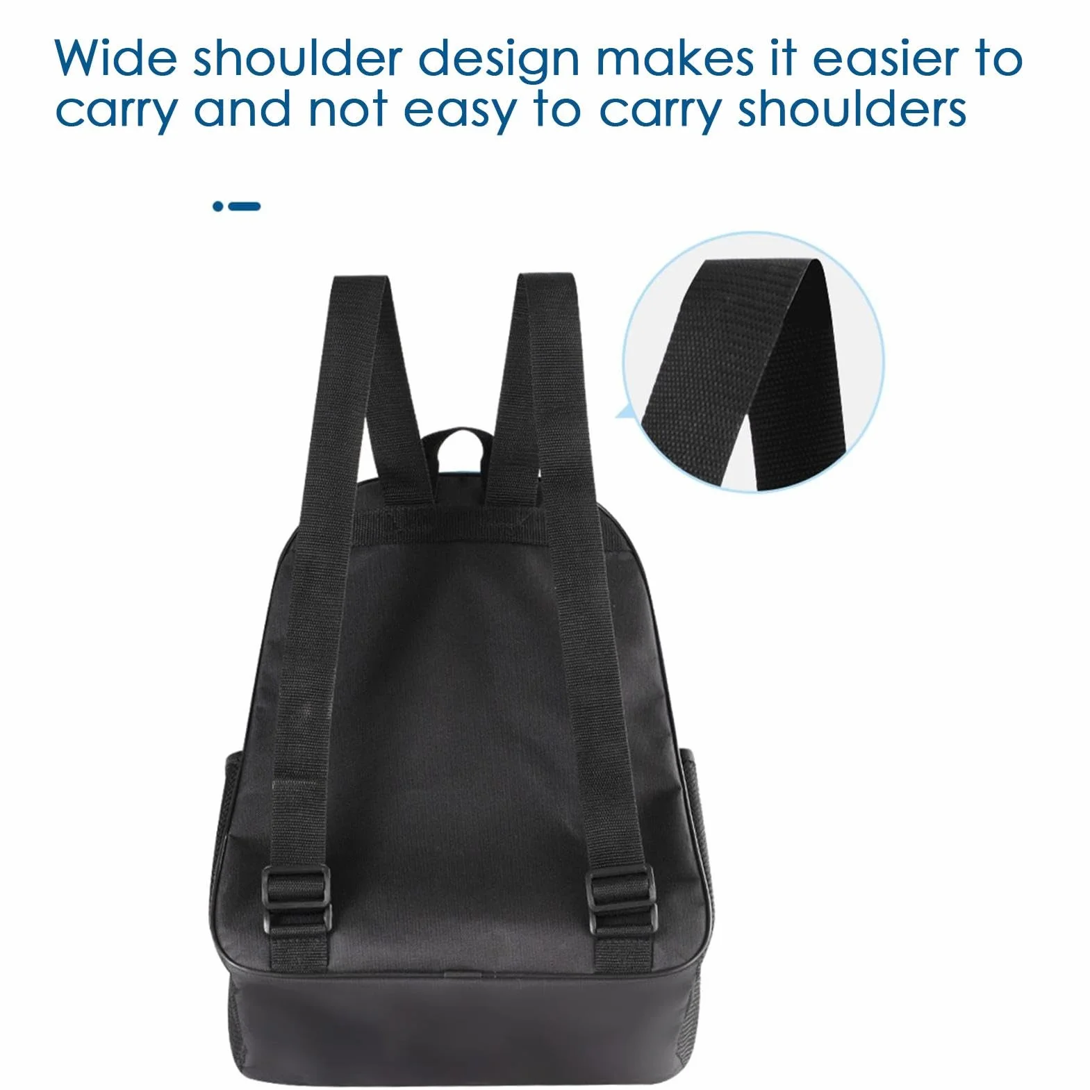 Mochila de almacenamiento para patines de hielo impermeable portátil multifuncional