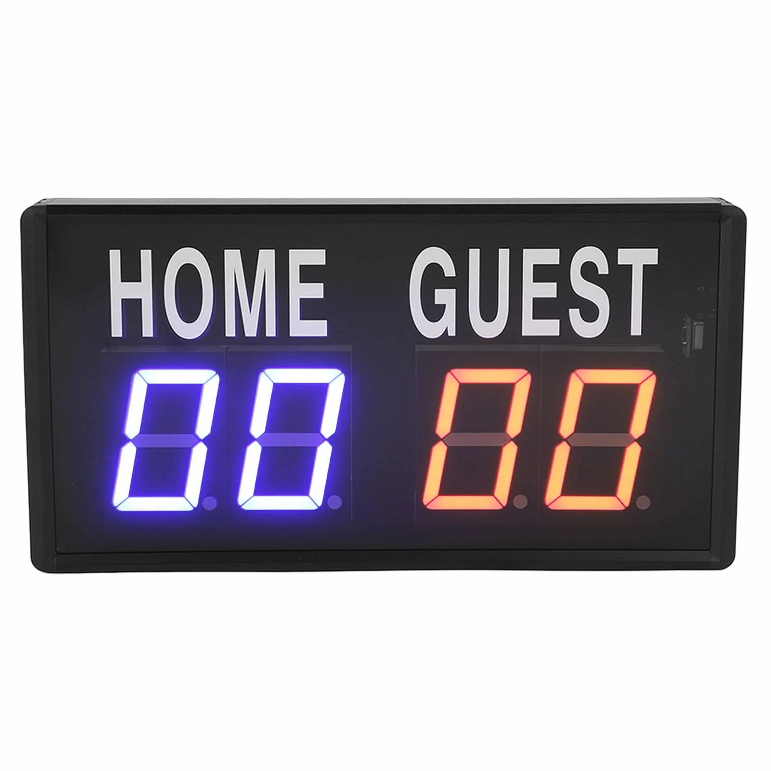 Marcador Electrónico Digital LED Portátil con Brillo Ajustable y Control Remoto para Baloncesto, Béisbol, Fútbol, Tenis