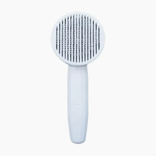 Cepillo para gatos Eliminación de aseo para mascotas Peine para perros Peine para gatos y perros Limpieza del cabello Aseo Cepillo de afeitar Suministros para mascotas (Color : White, Size : One size