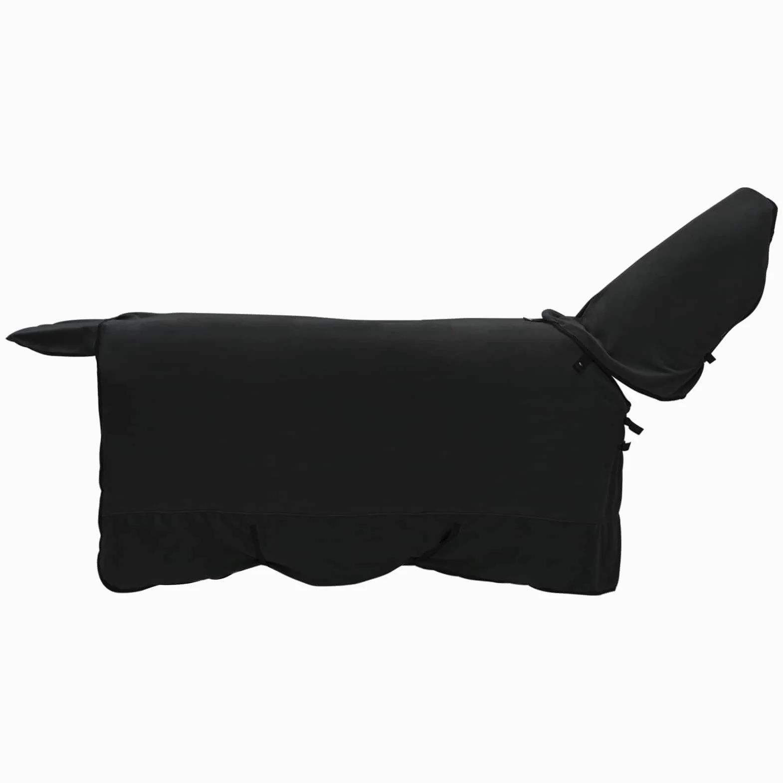 Manta para caballo, 125 cm, poliéster, lavable a máquina, cálida, cómoda, transpirable y ligera, para entrenamiento, establo y transporte