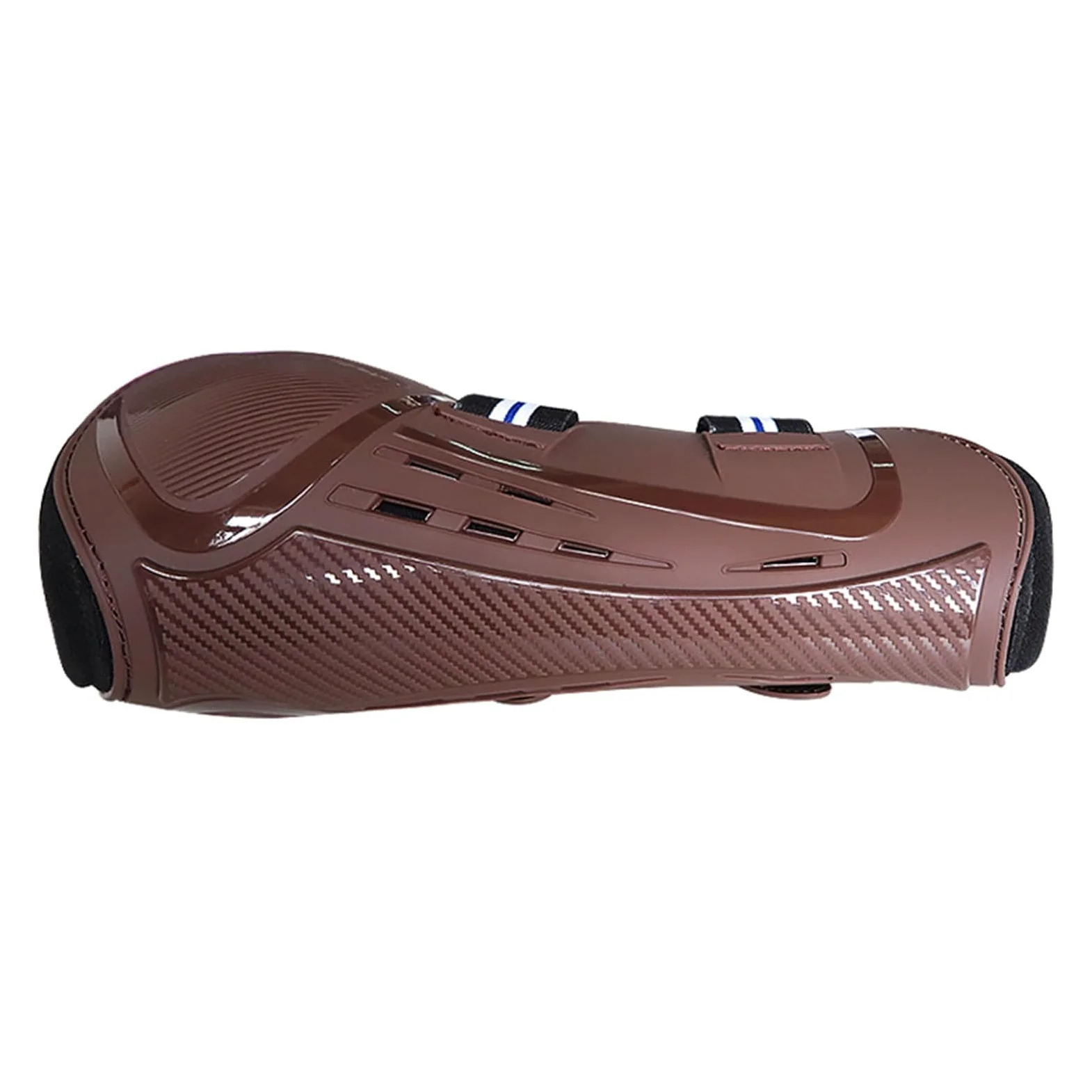 Sharplace 4X Botas para Caballos, Protección para Las Piernas, Soporte Amortiguador, Vendajes para Las Piernas, Protector de Piernas para Entrenamiento de Salto, marrón XL