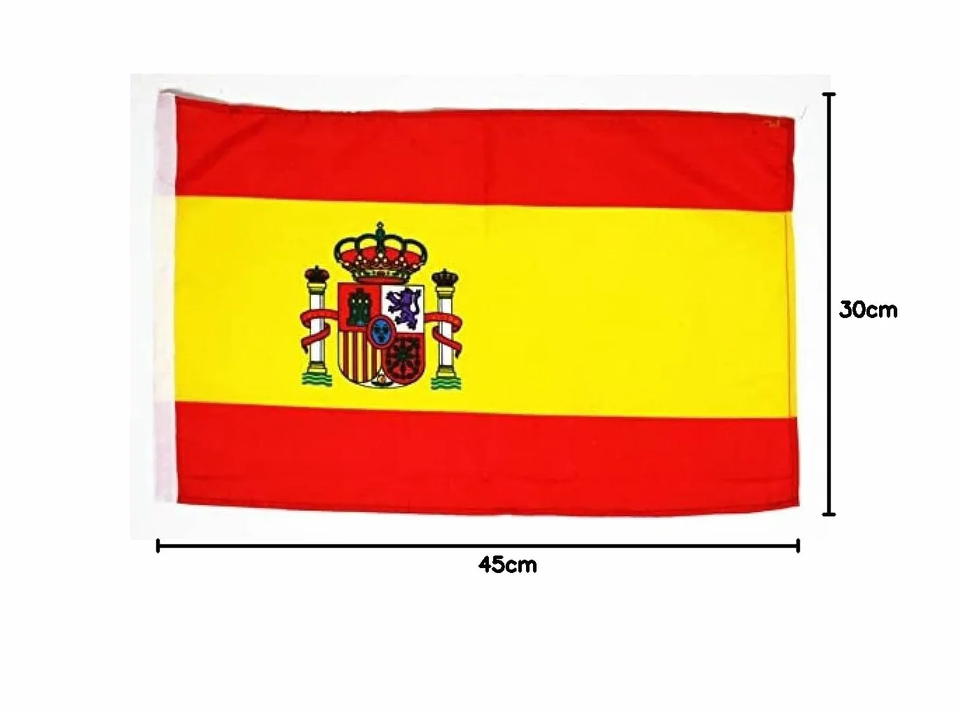 AZ FLAG Bandera de ESPAÑA 45x30cm Banderina Española