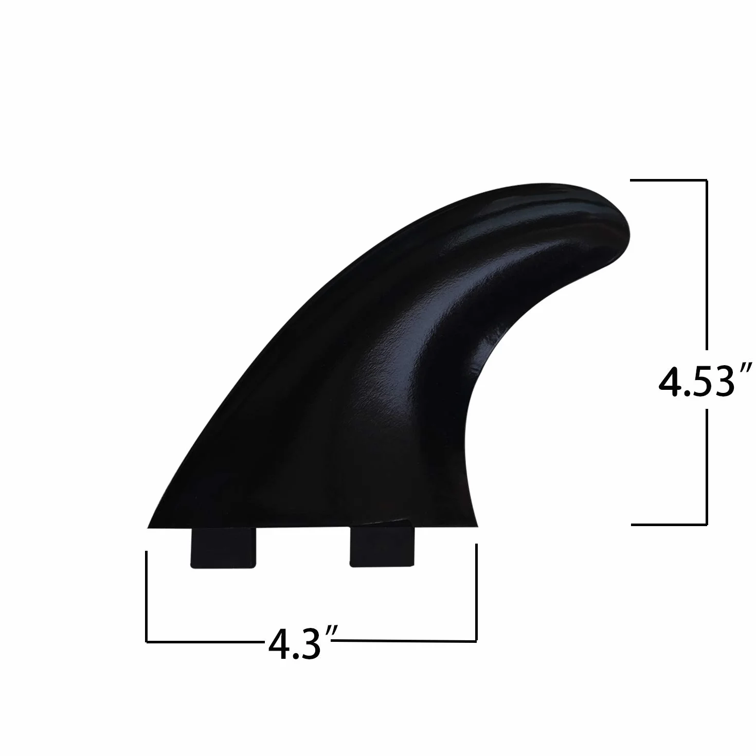 Future Fins FCS 9 Inch Center Sup Paddle Board Fins Foam Surfboard Accessories Softboard Fin