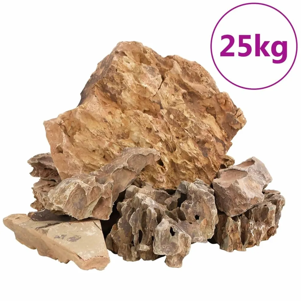Genérico Piedras de dragón marrón 25 kg 5-30 cm,Producto para Mascotas y Animales,Productos para Mascotas,Productos para Peces,Decoración de acuarios-3217167
