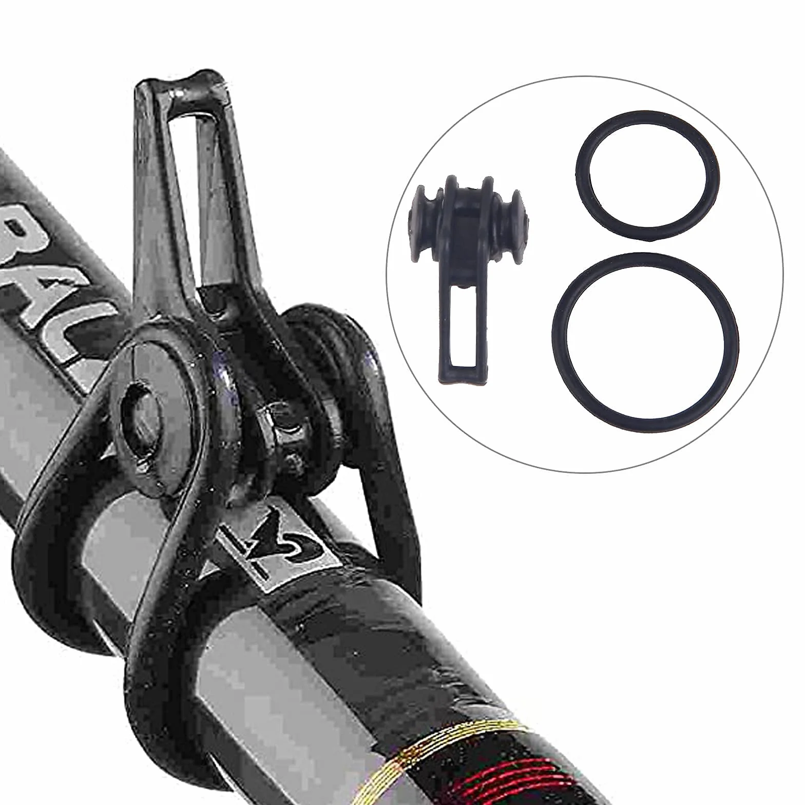 Soporte Anzuelo Cebo 20 Piezas Accesorios Pesca Plástico Negro Azul