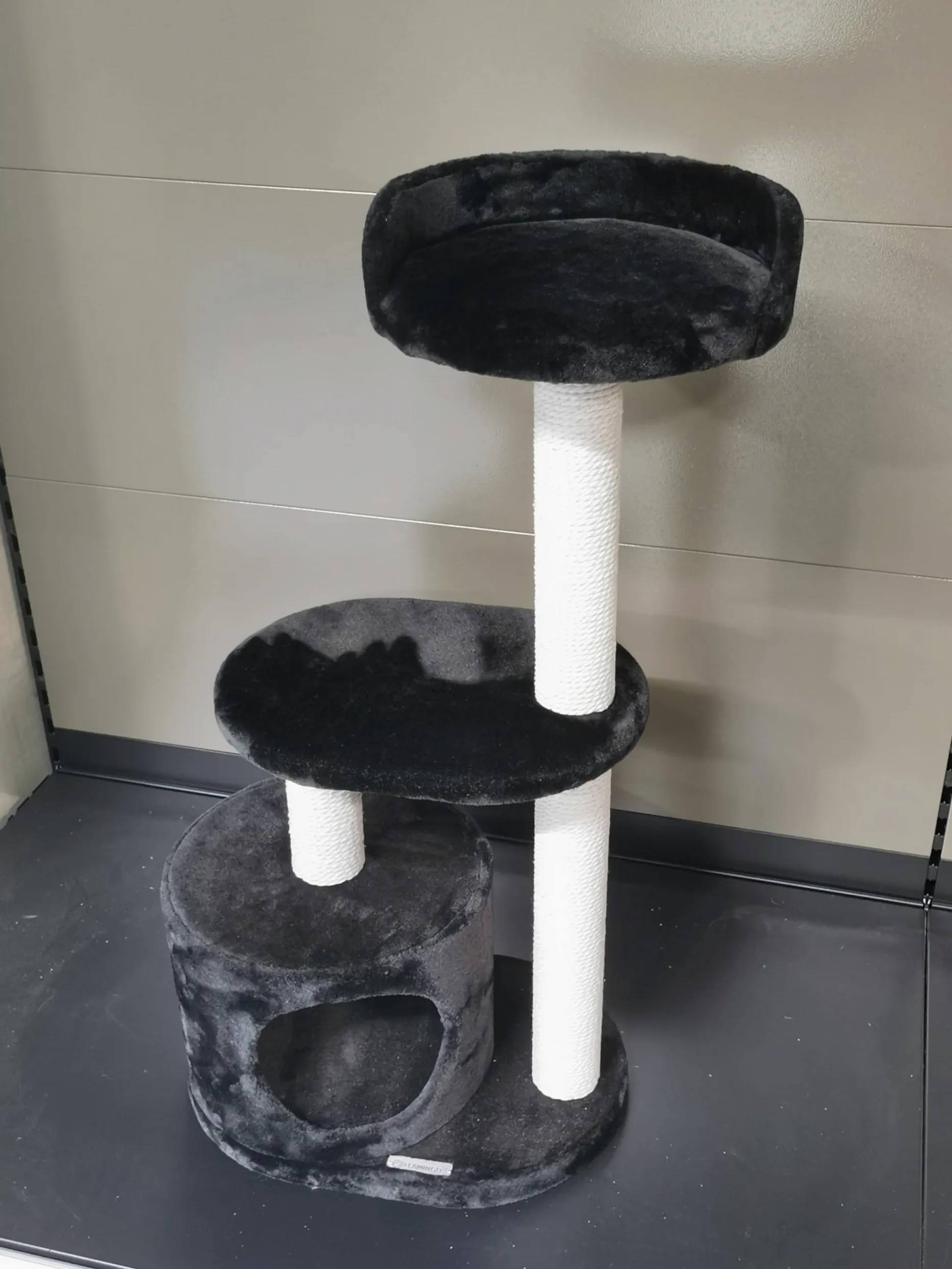Cat Tree Echo Black 48 x 34 x 99 cm