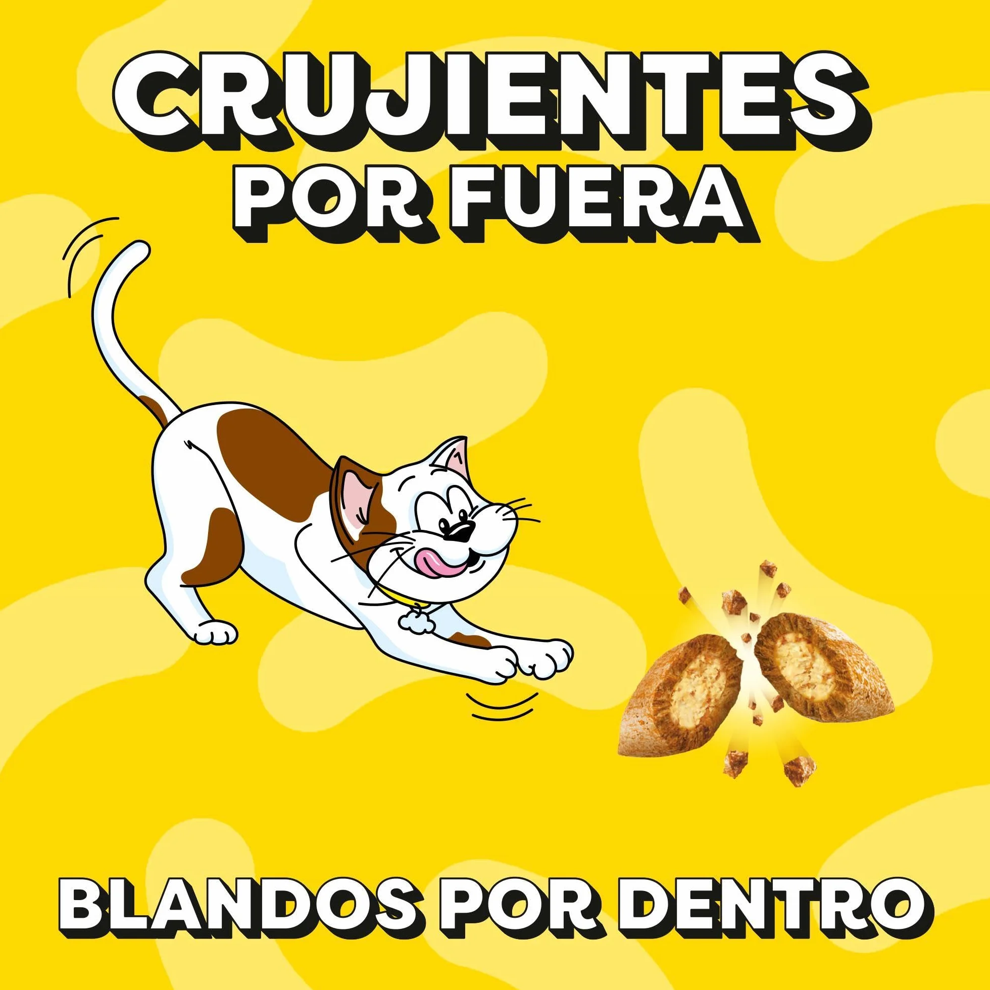 Mars Catisfactions Premios para Gatos, Sabor Salmón (Pack de 6 x 60g)