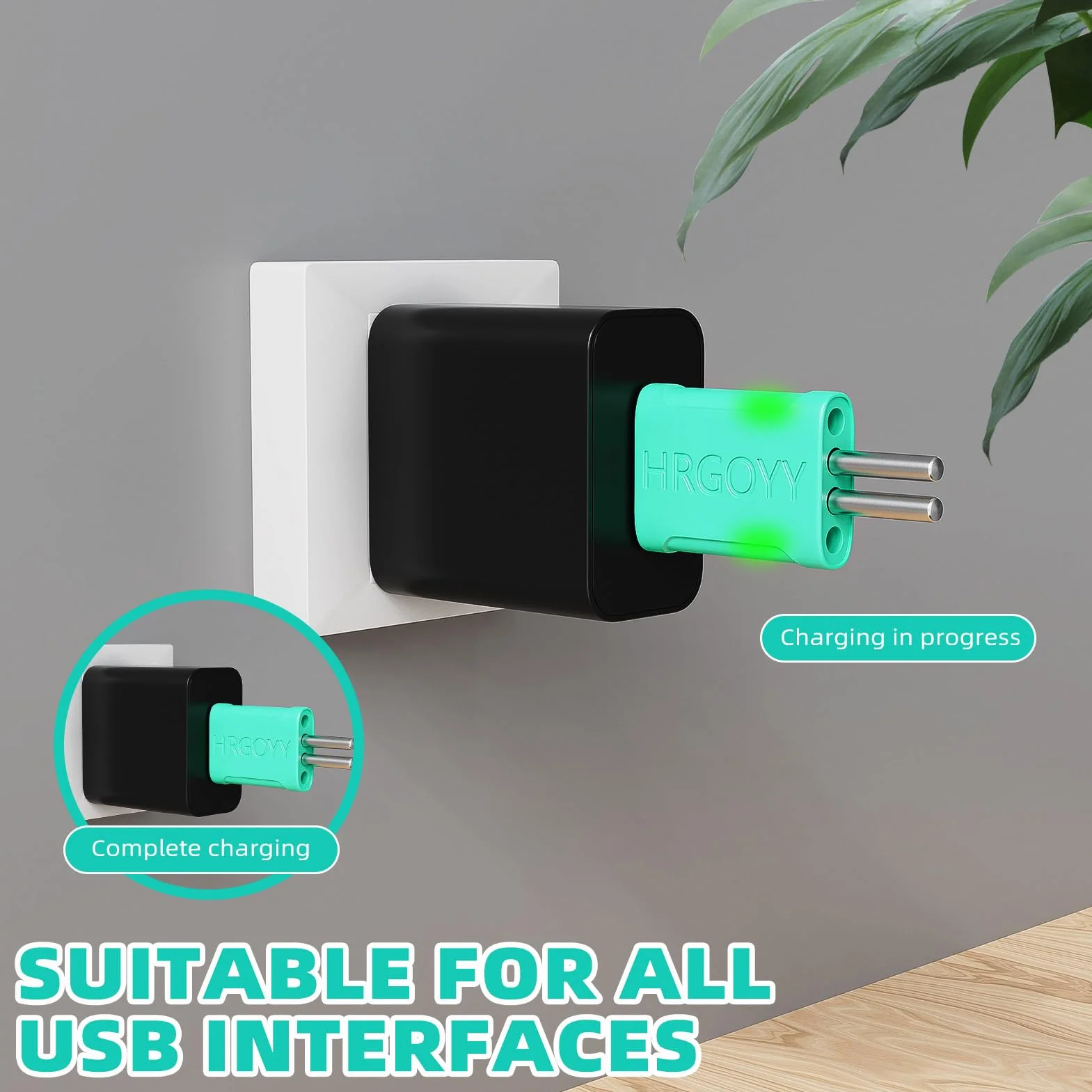 CR425 LED Batería recargable para campanas de alarma de pesca con cargador USB