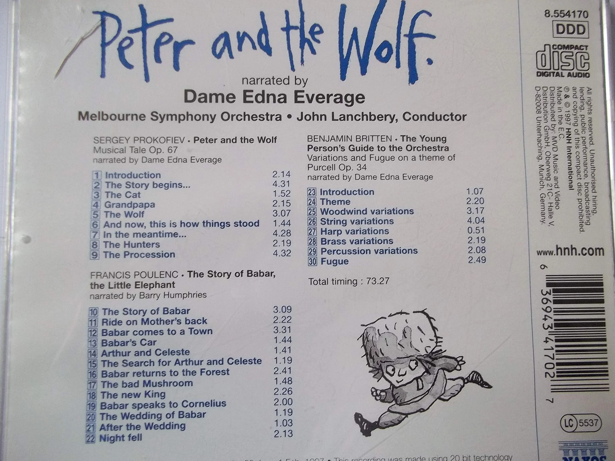 Peter And The Wolf Dame Edna E
