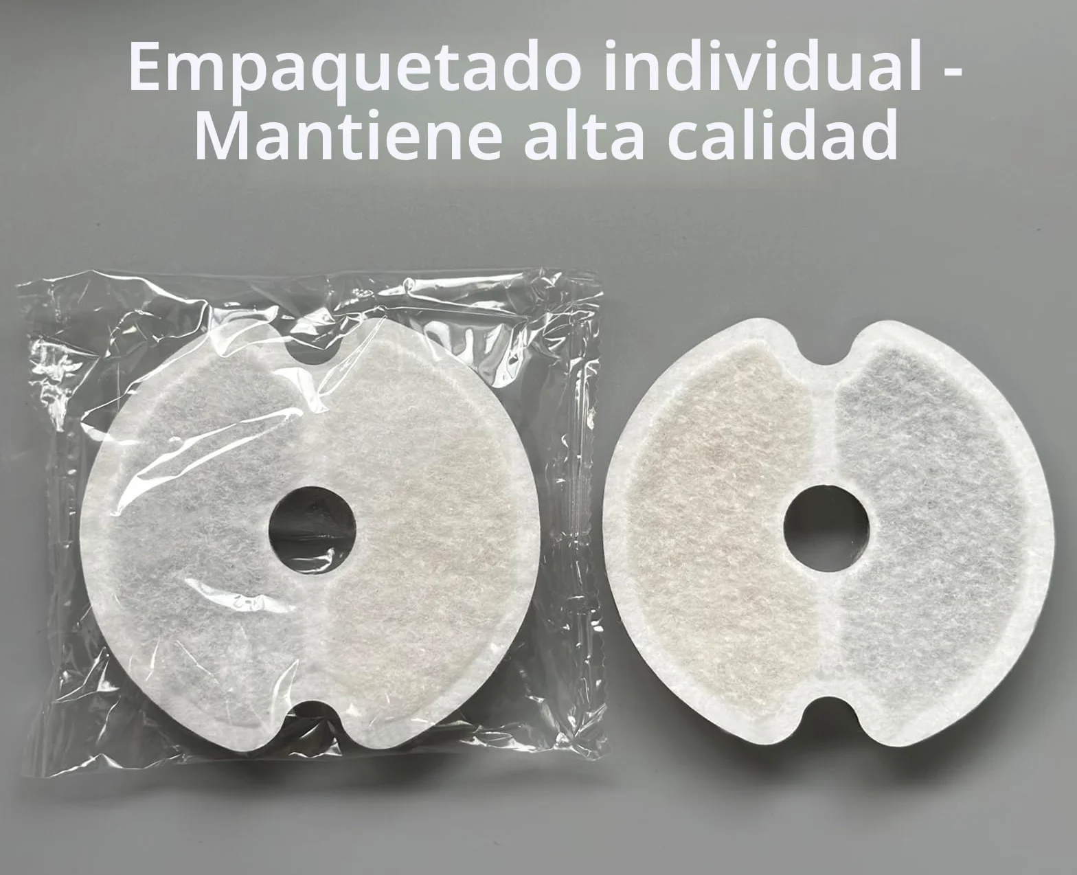 Filtro de Fuente de Agua 6 Piezas, Yiupea Filtros de Repuesto para Fuente Agua de Gato 2L & 2.5L/67 oz&84 oz, Carbón Activado de Algodón & Resina con Ttriple Filtración