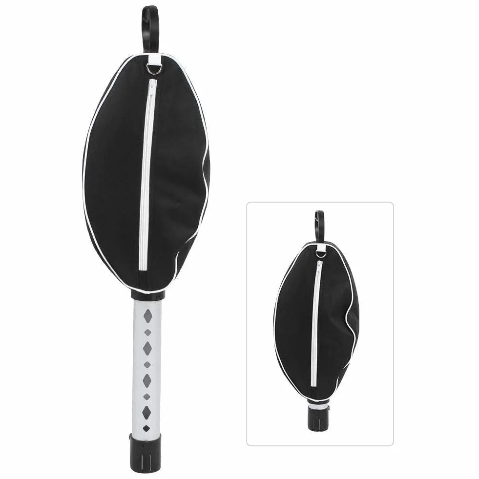 Tubo de Aluminio Telescópico Recoge Bolas de Golf 80 Bolas Soporte Colector