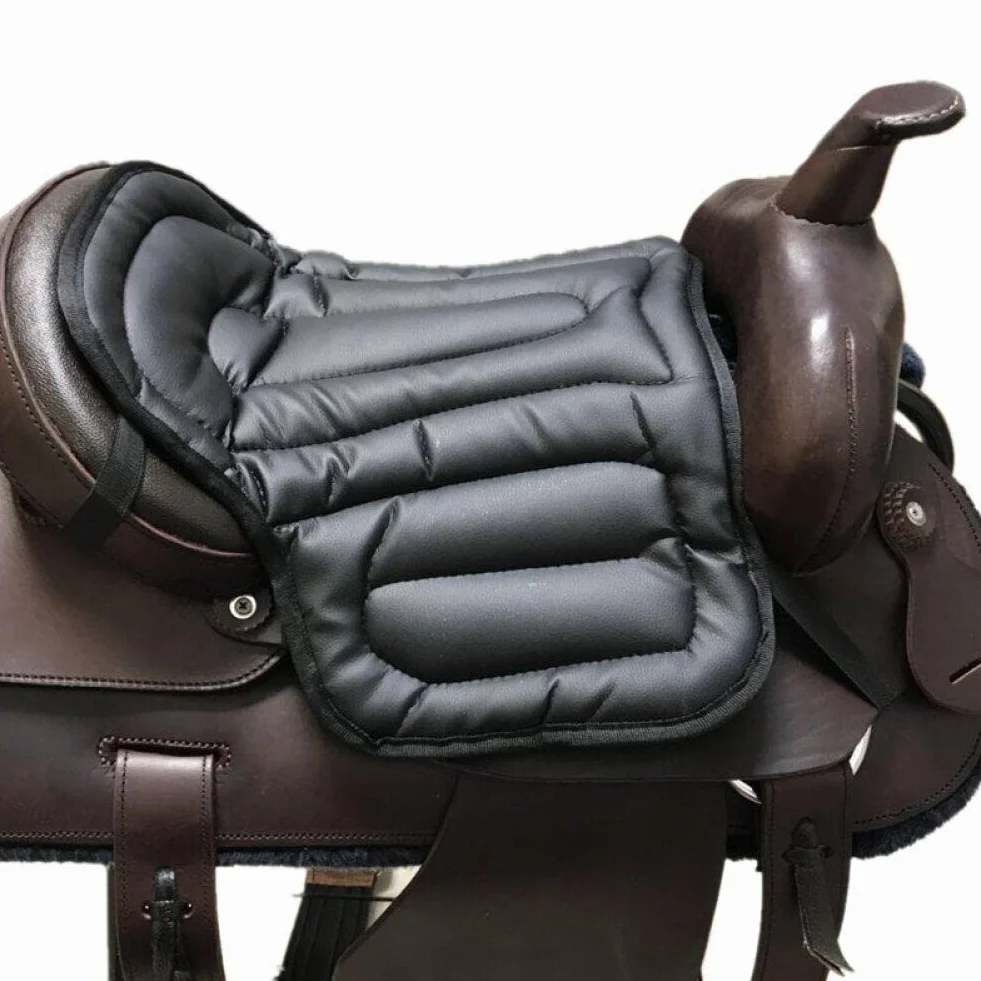 Wudaizhi Almohadilla para El Silla De Montar De Caballo, Almohadilla De Amortiguación De Amortiguadores De Cabello Que Absorbe El Asiento De Silla De Amortiguación para El Balck Ecuestre