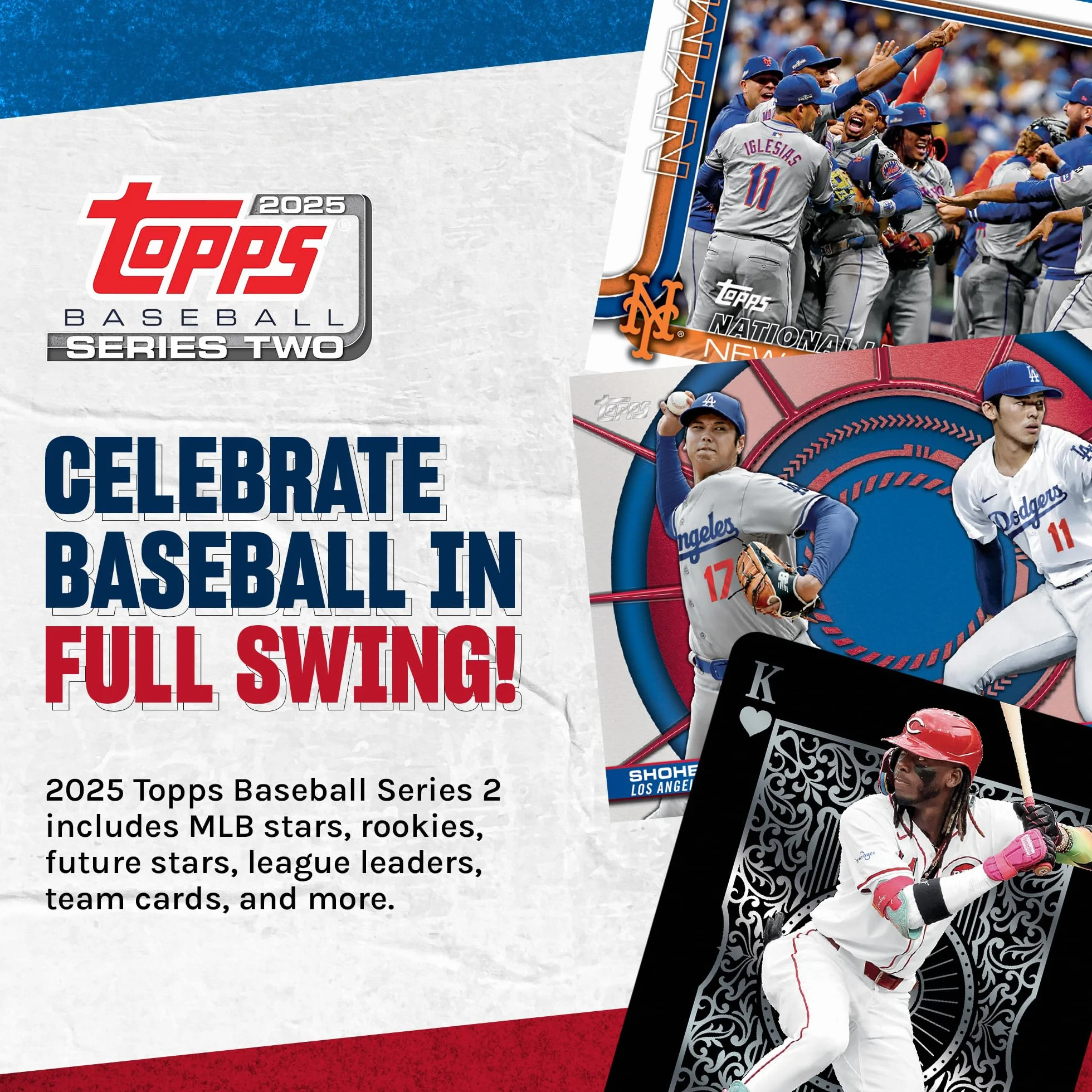 2025 Topps Baseball Series 2 Caja de Valor Sellado de fábrica