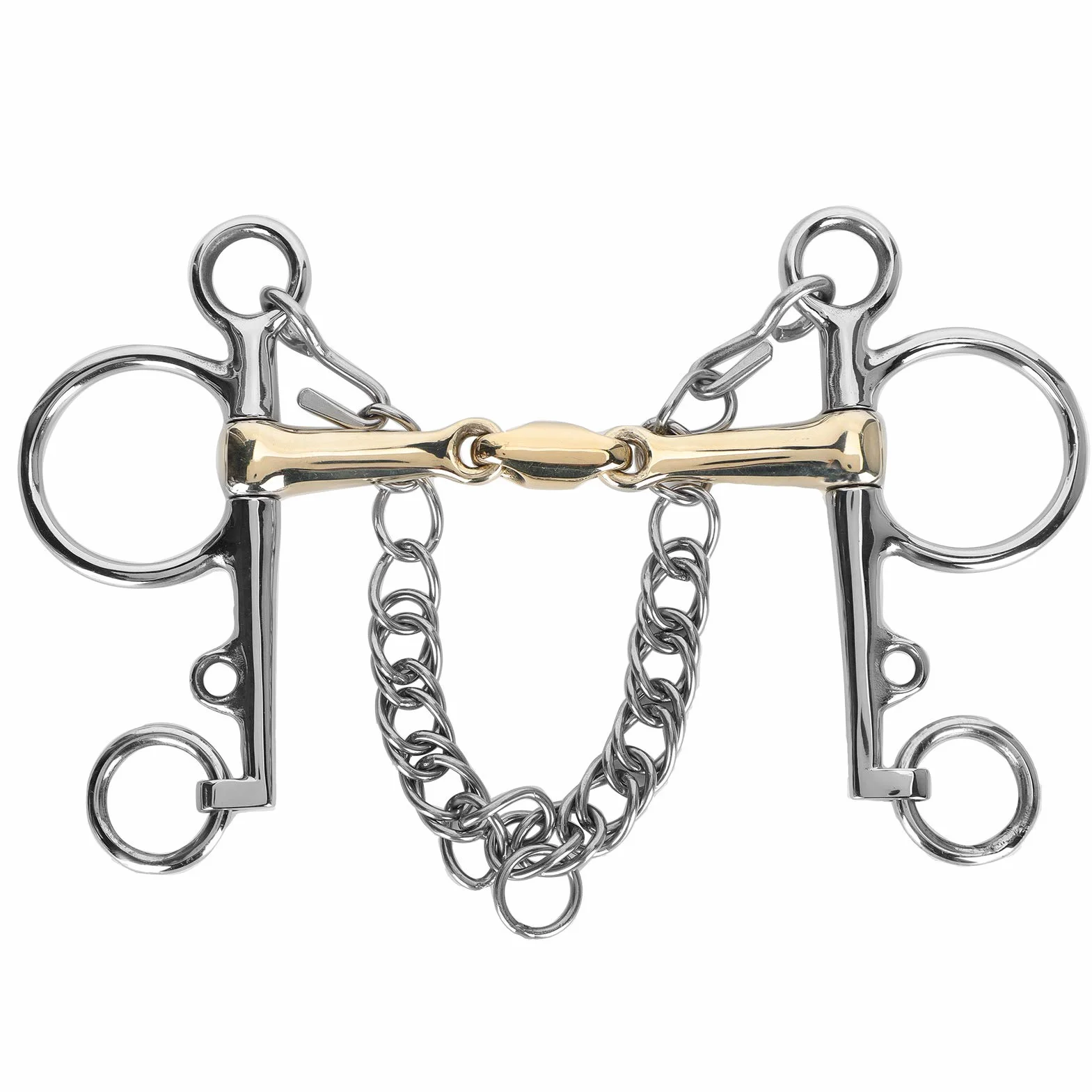 Pelham, acero inoxidable Pelham, broca Pelham de boca articulada, broca para caballo, accesorio para broca Pelham de acero inoxidable