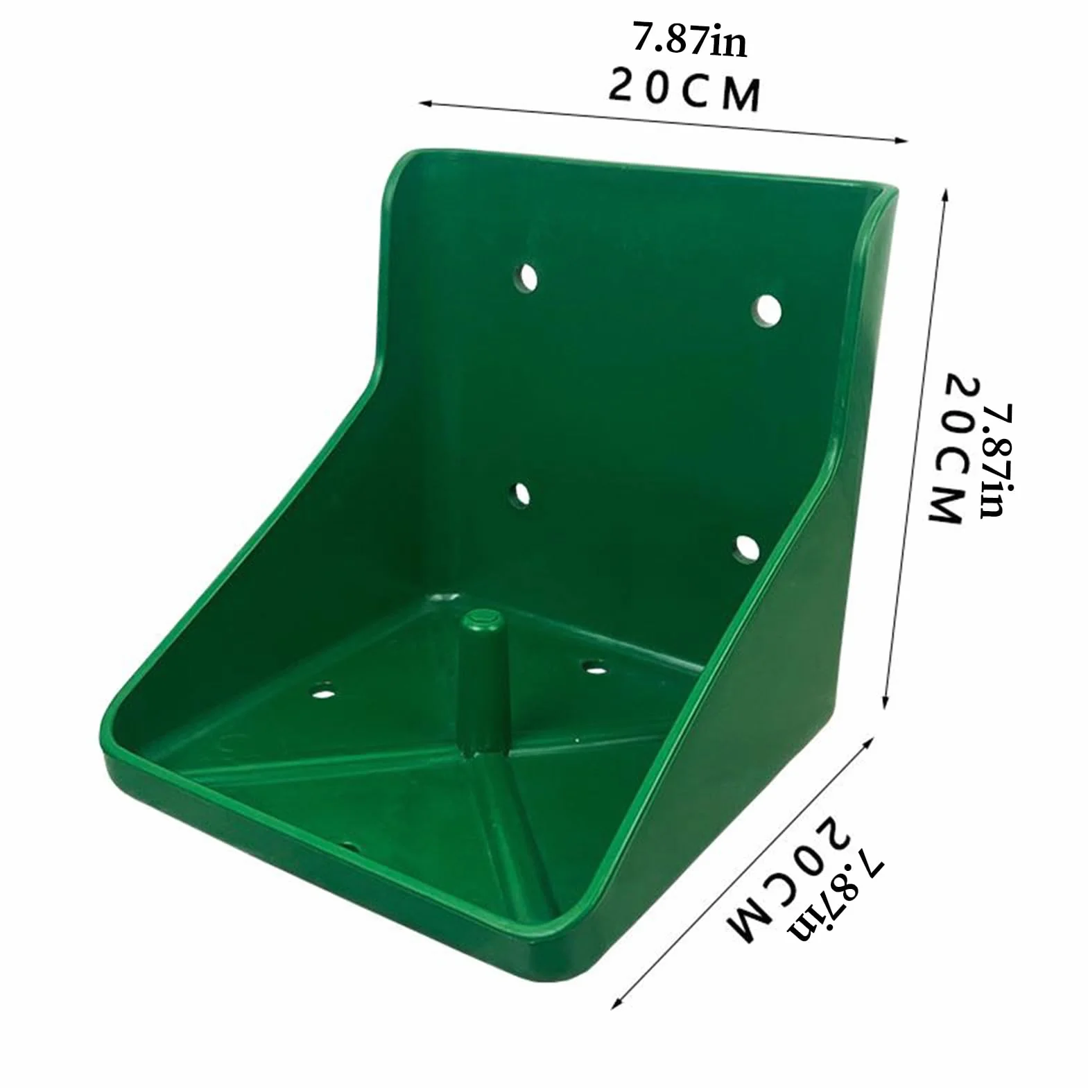 Soporte Para Bloque De Sal Para Caballos - Dispensador De Minerales De 16,5 Cm, Herramienta De Alimentación Para Ganado Con Accesibilidad Mejorada | Soporte Para Lamer Sal De Oveja, , Cabra, Para