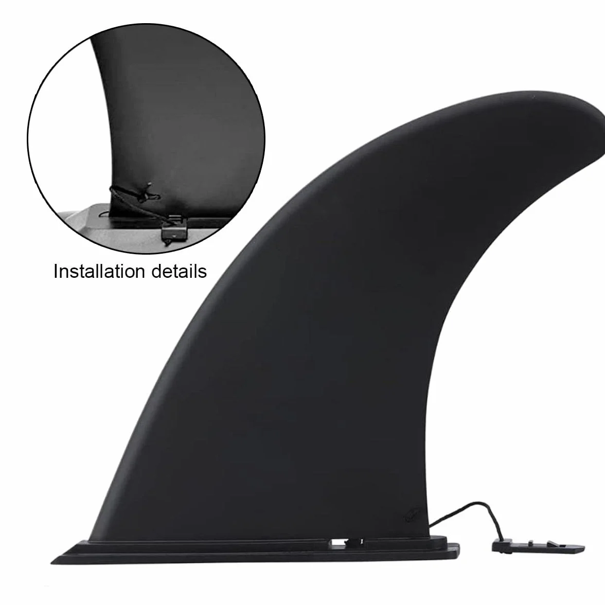 Aletas de Tabla de Surf Removible Universal Nylon Reforzado para Longboard SUP