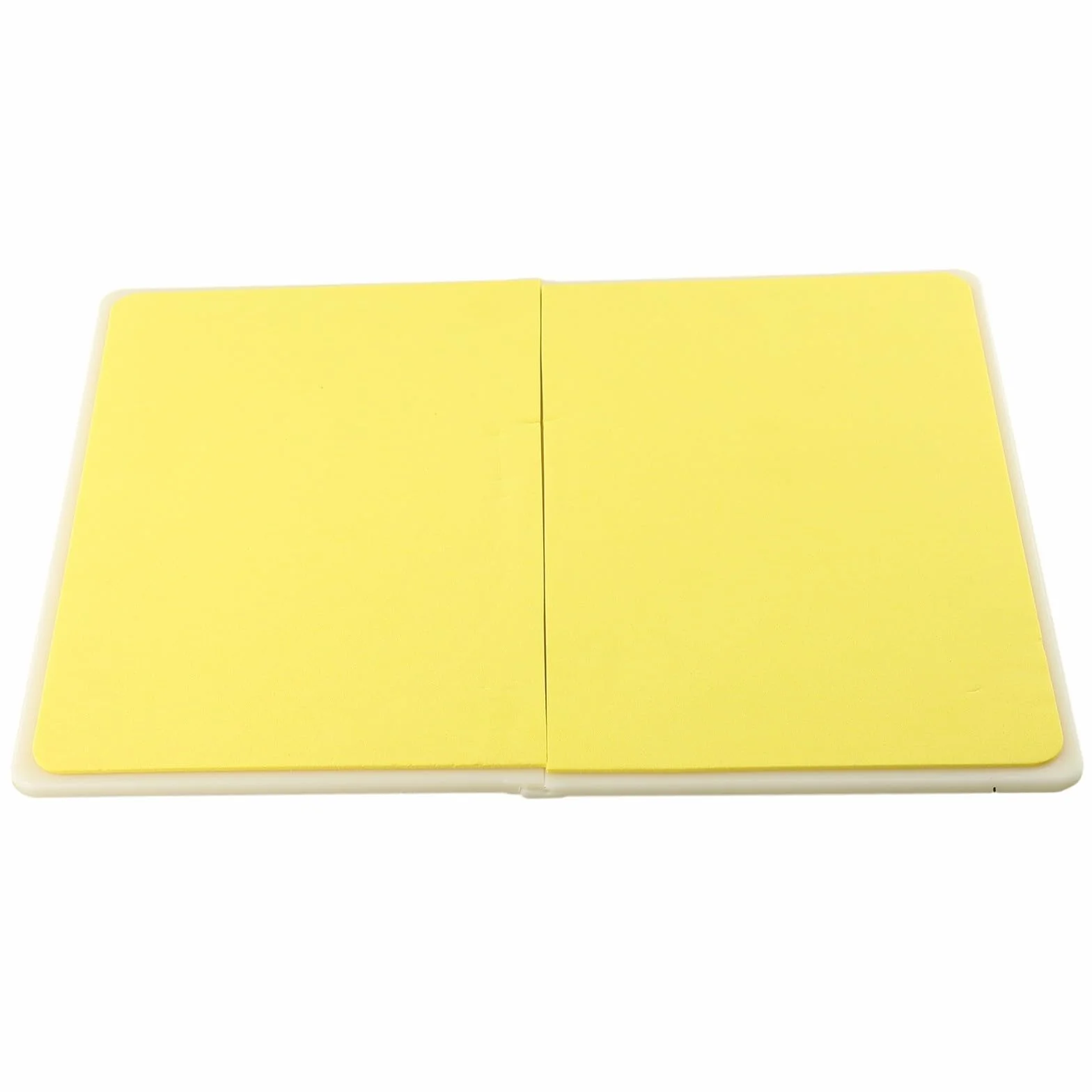 Tabla de rotura de taekwondo reutilizable 31 x 23 cm para niños y adultos amarillo