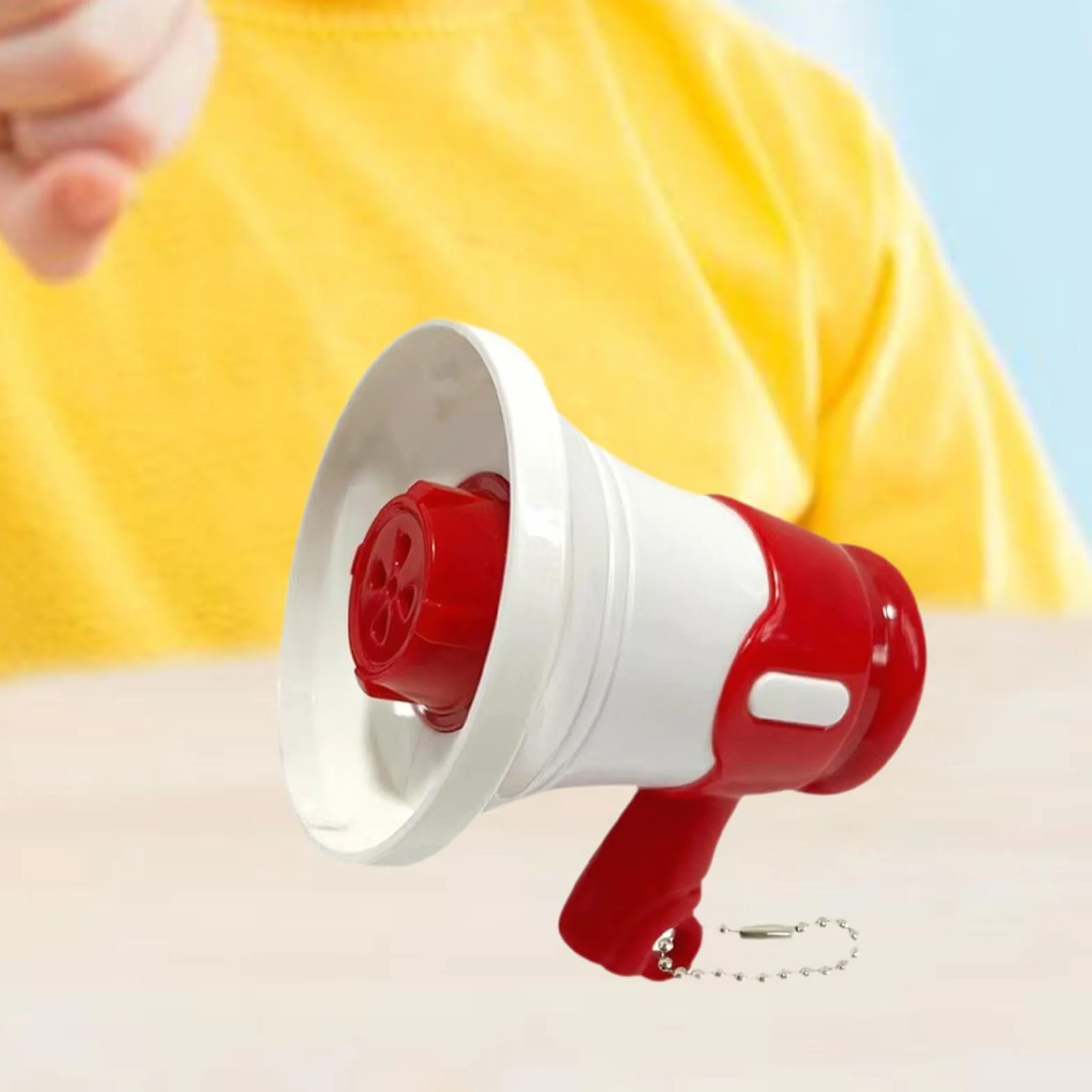 Amagogo Altavoz de megáfono portátil Mini Bullhorn Juguete Amplificador para Entrenadores Deportivos