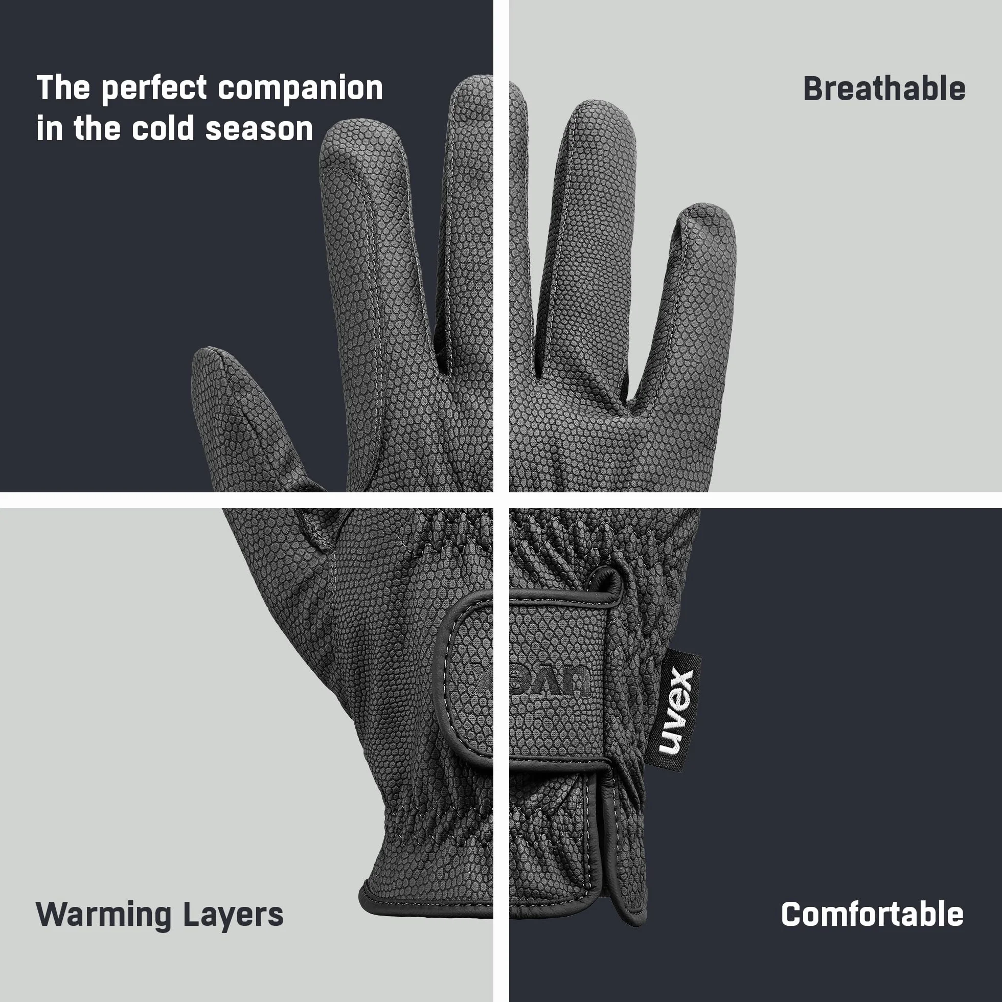 Uvex Sportstyle Winter Guantes de equitación Unisex Adulto
