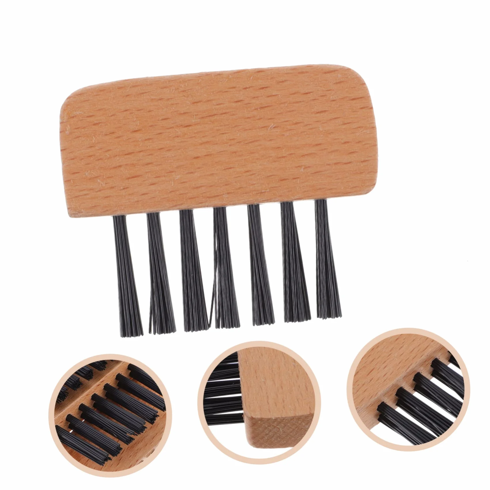 Cepillo Profesional de Sóftbol y Béisbol, Mango de Madera, 3 Piezas, Accesorio de Árbitro