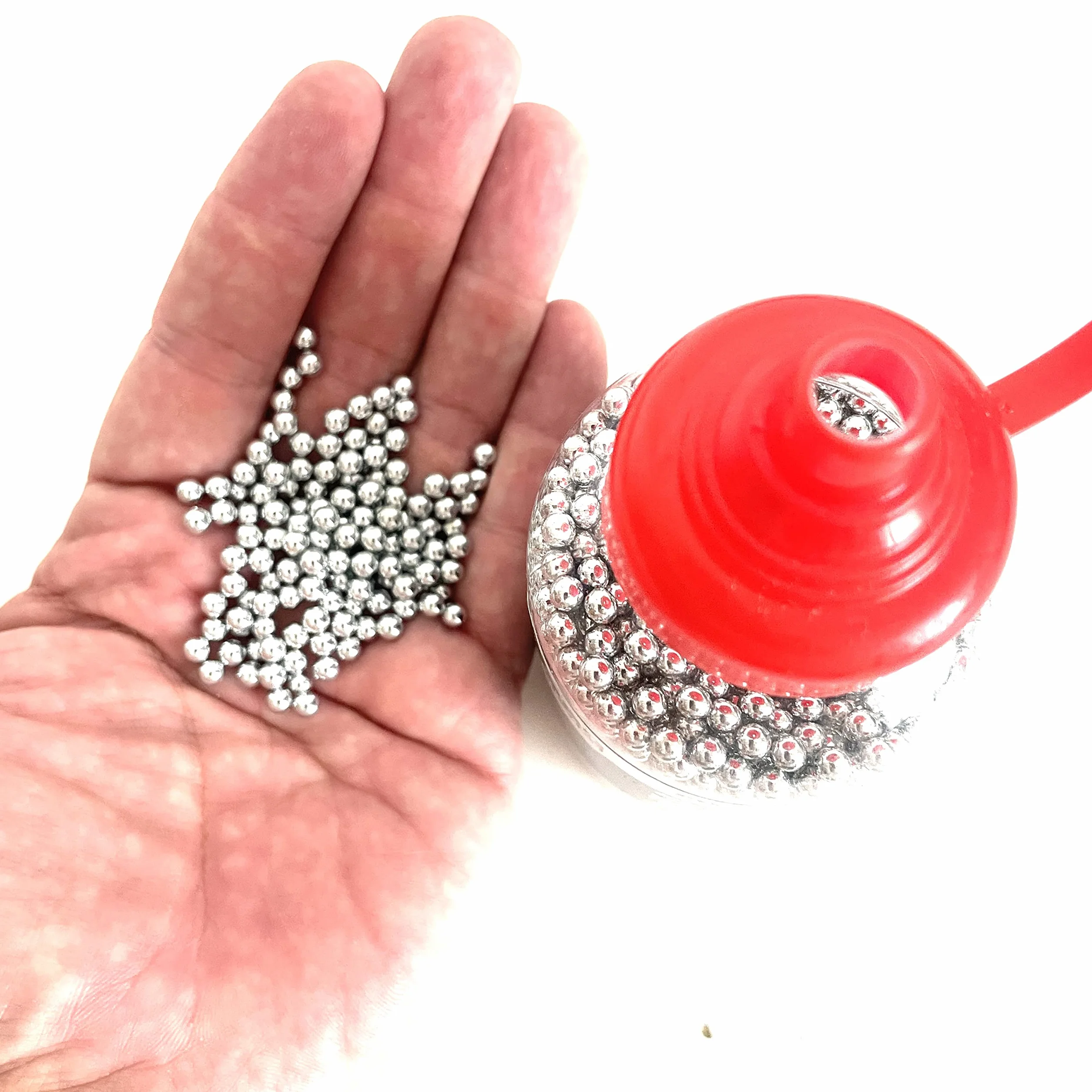 Bolas de Acero Calibre 4.5 mm 3000 Unidades para Pistolas Aire Comprimido CO2
