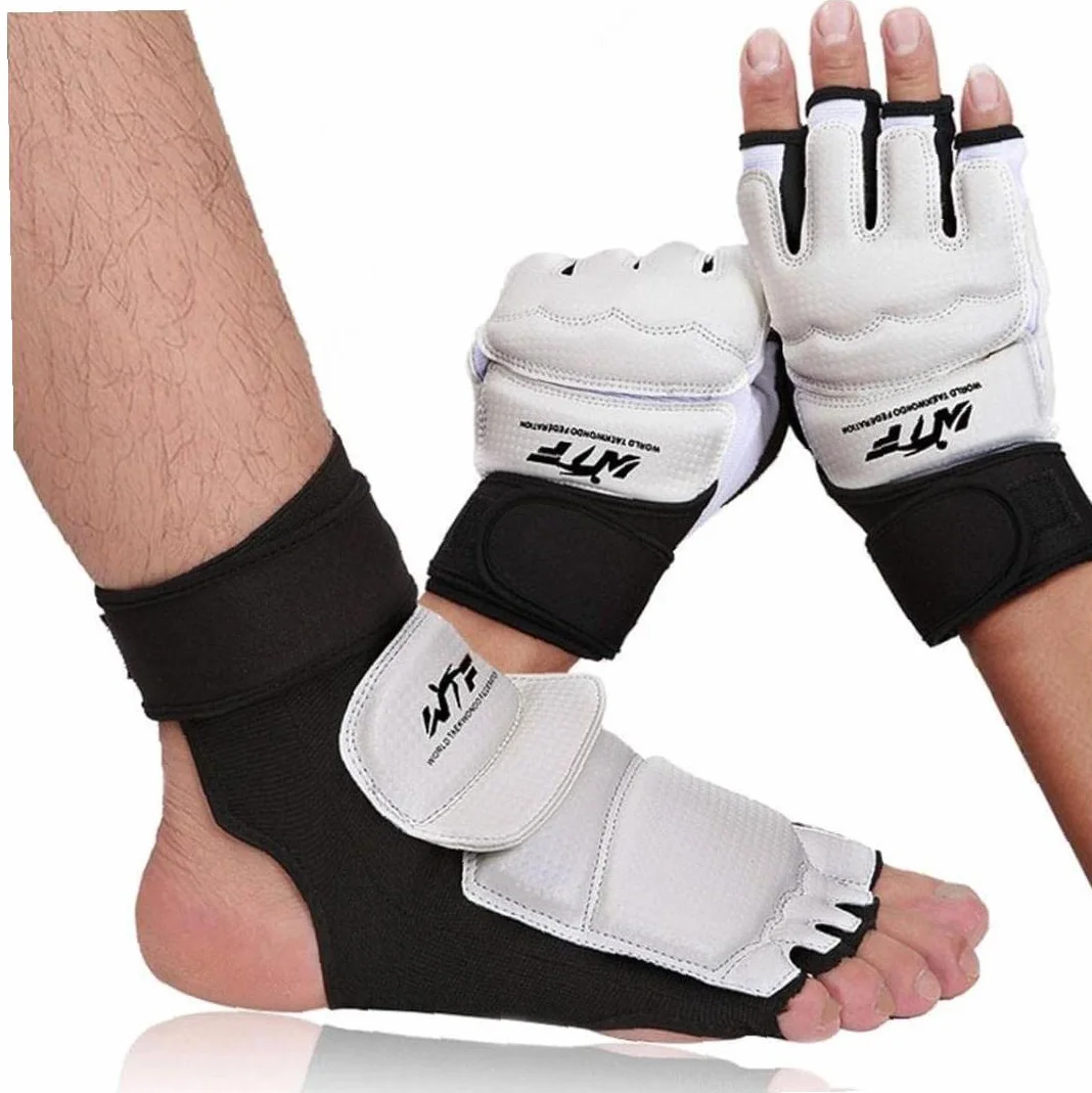 Protector Pies Taekwondo Mano Artes Marciales Boxeo Entrenamiento para Hombres Mujeres Niños