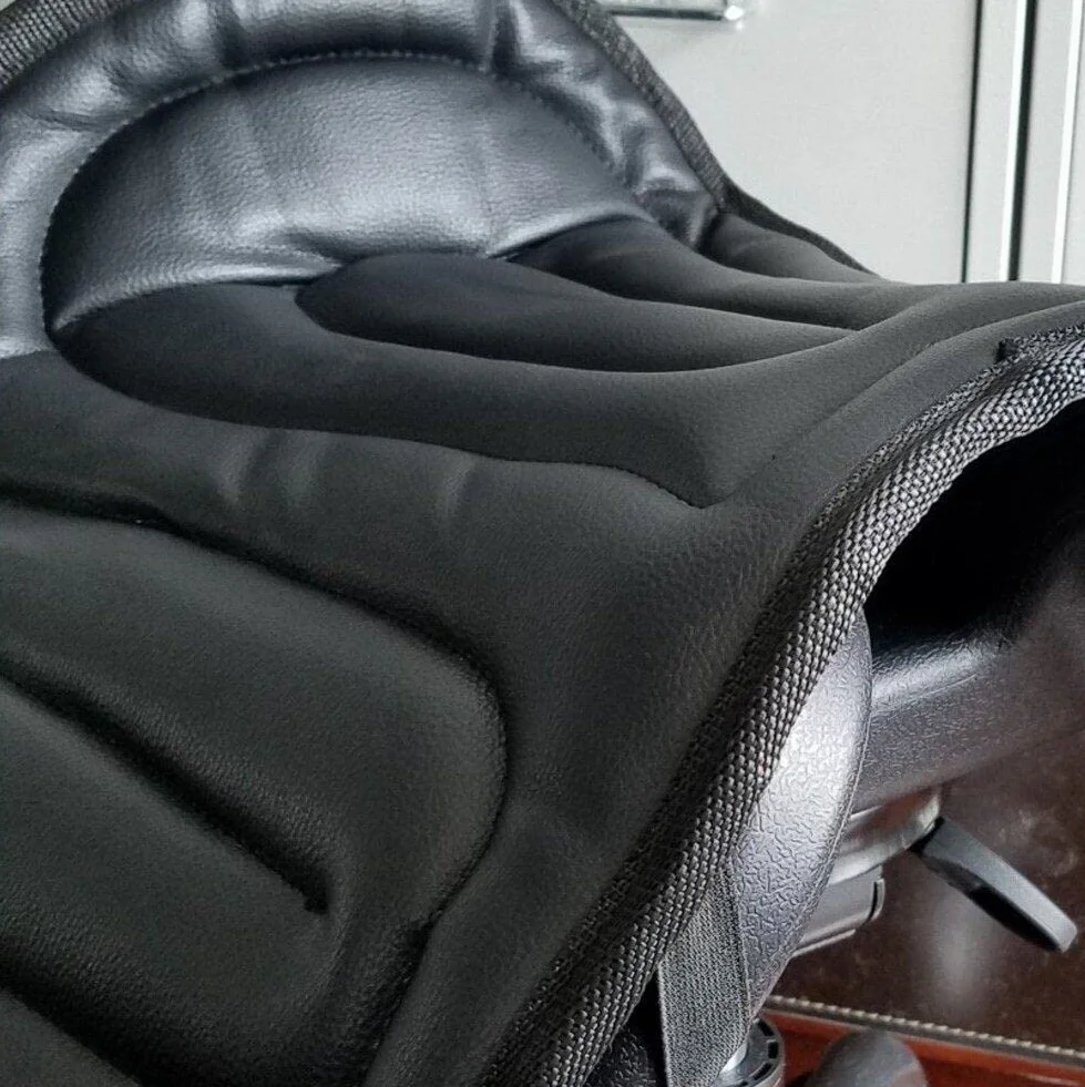 Wudaizhi Almohadilla para El Silla De Montar De Caballo, Almohadilla De Amortiguación De Amortiguadores De Cabello Que Absorbe El Asiento De Silla De Amortiguación para El Balck Ecuestre
