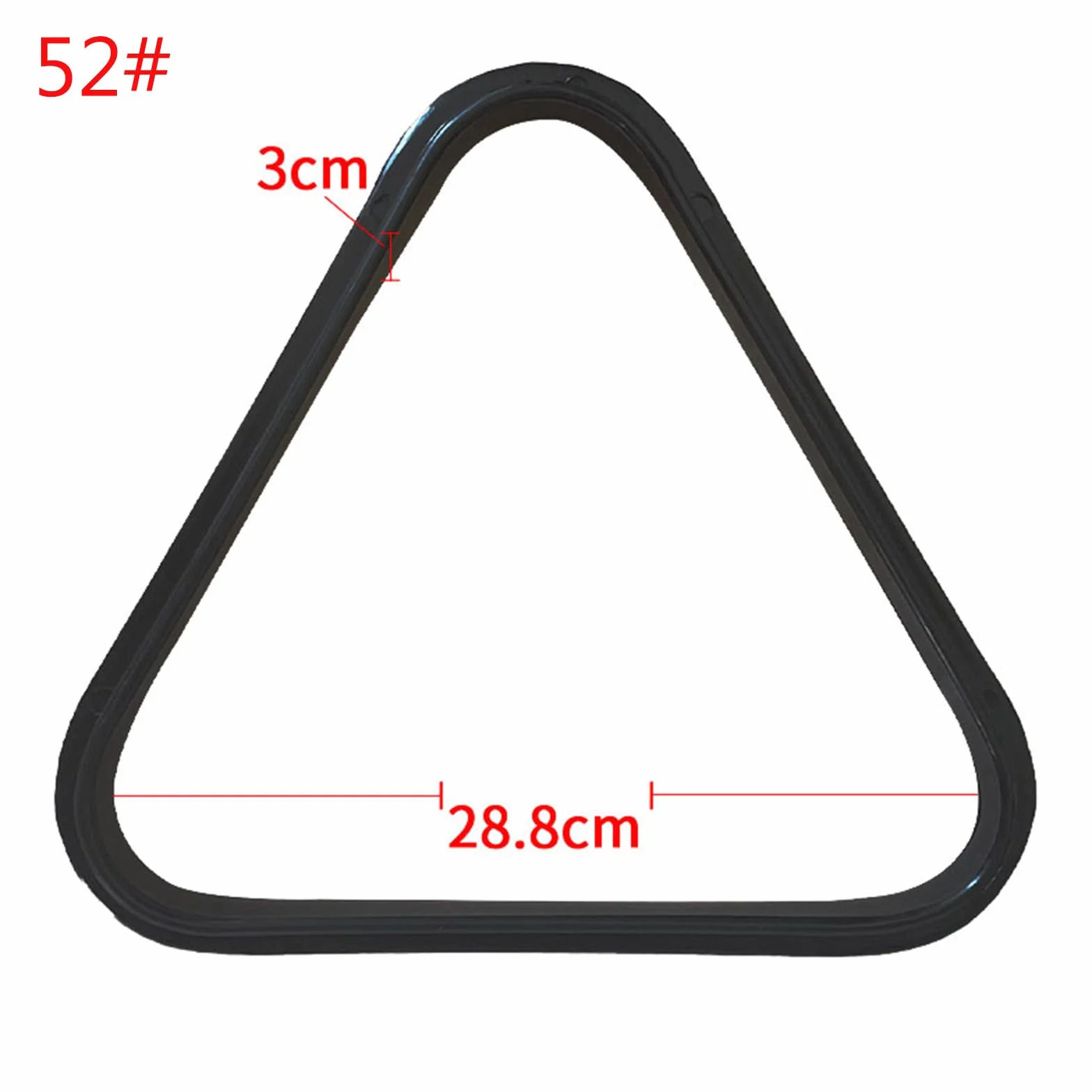 Colgante Marco Triangular para Billar, Estante Soporte Mesa de Billar