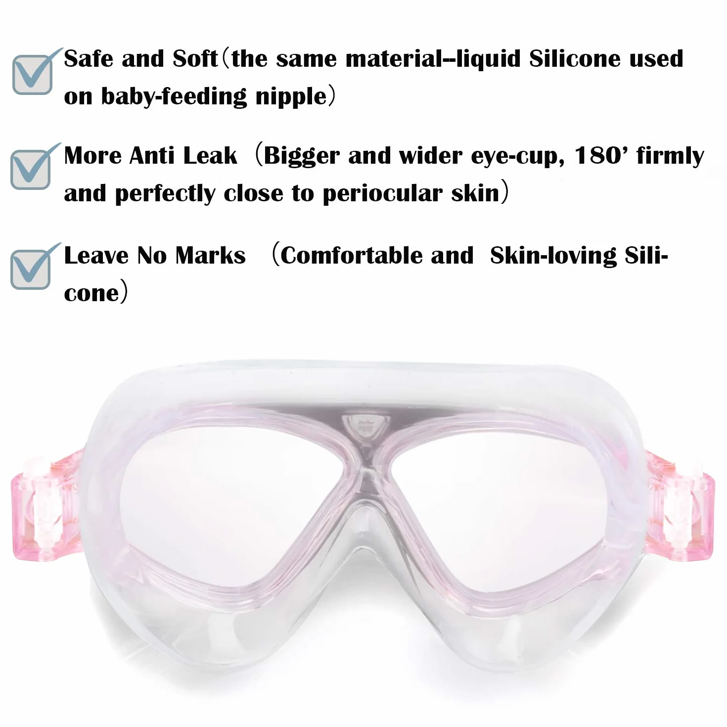 Winline Gafas de Natación para Adultos y Niños, Anti Niebla Protección UV Ajustable