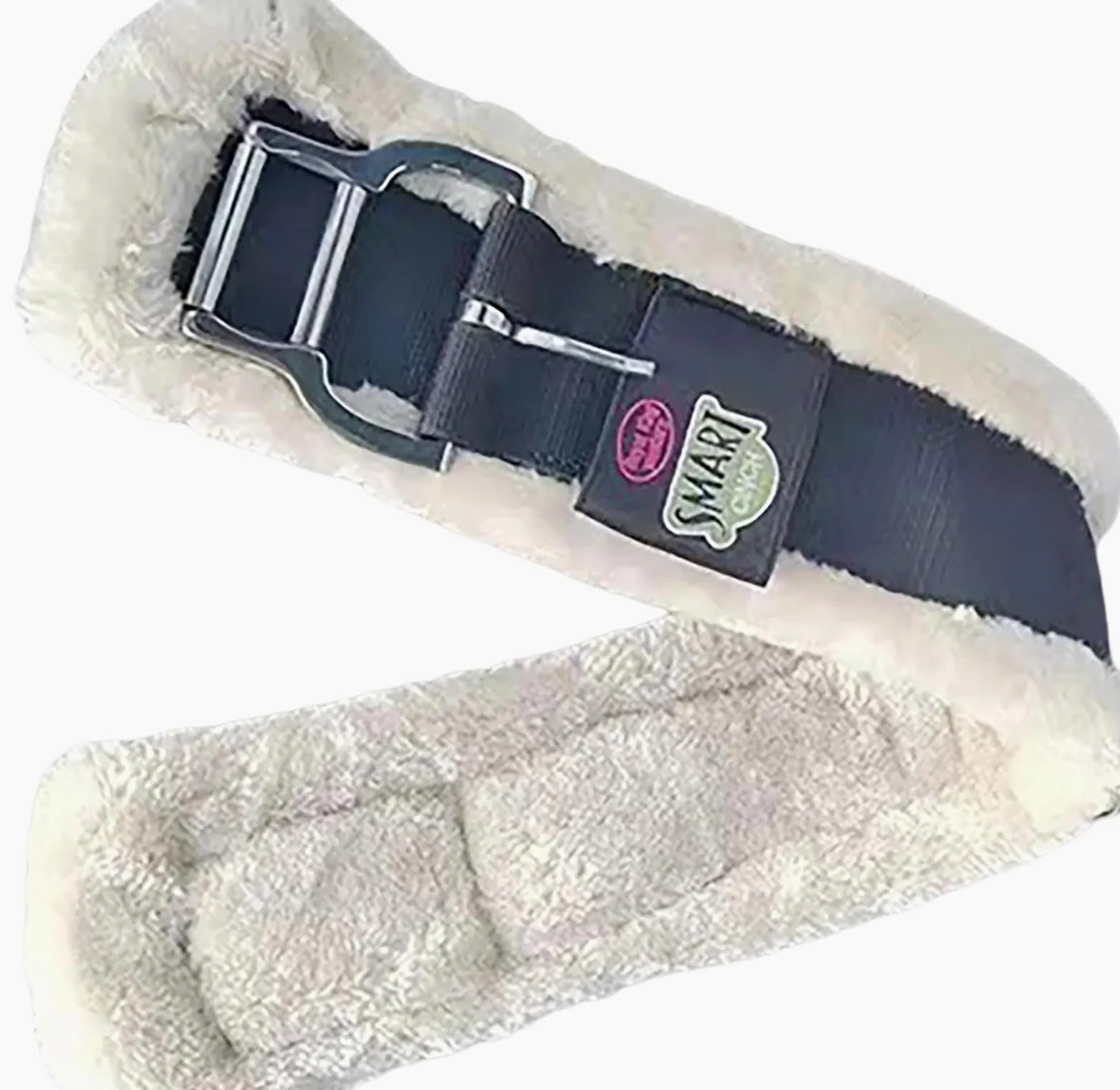 Cinchas elásticas de forro polar para caballo, transpirables, suministros de equitación occidentales, fáciles fijaciones, duraderas y transpirables