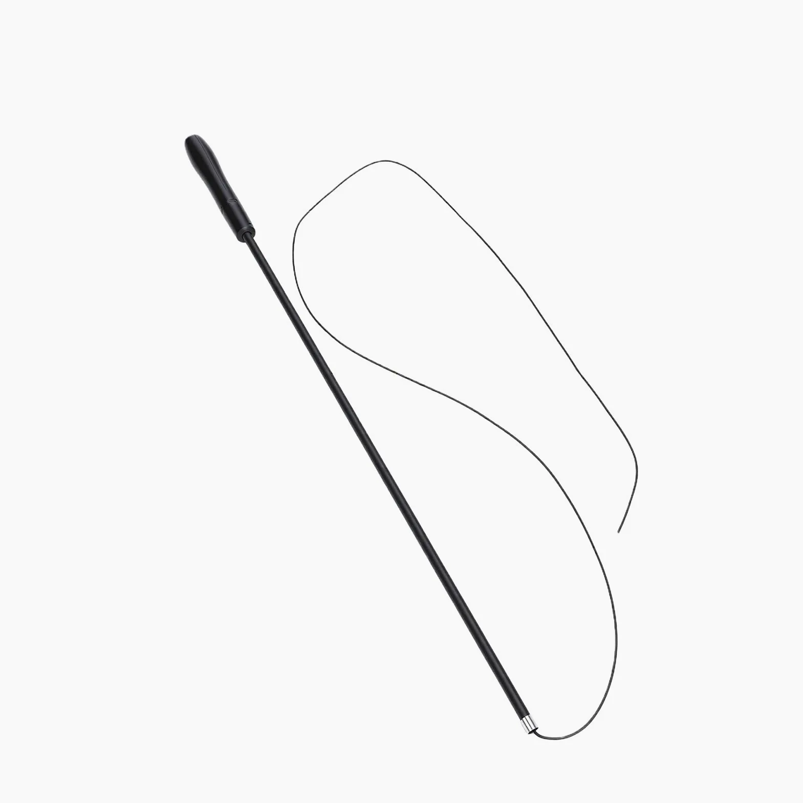 Varita para Gato LED para Caña de Pescar para Gatos, Luz Interactiva 2 en 1 y Juguete Retráctil, Caña de Pescar Recargable por USB, Varita Flexible y Duradera, Coqueteo Cómodo para Perros
