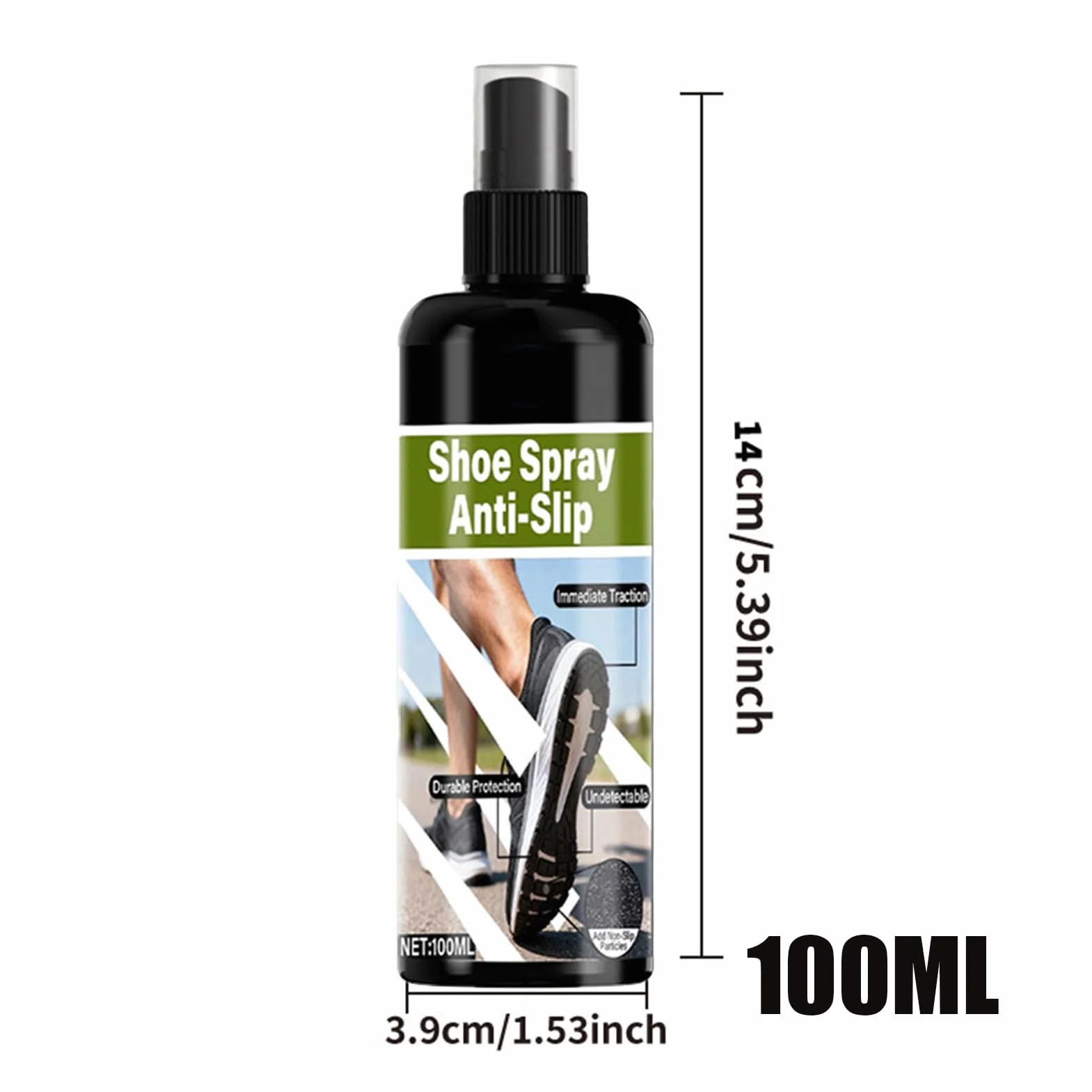 Grip Spray do Butów Koszykarskich 100ml - Szybkoschnący, Bez Klejenia, Sprzęt Treningowy