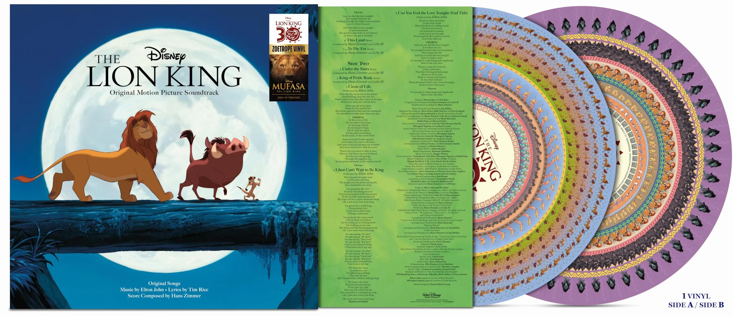 The Lion King (30 Aniversario) Efecto Zoetrope