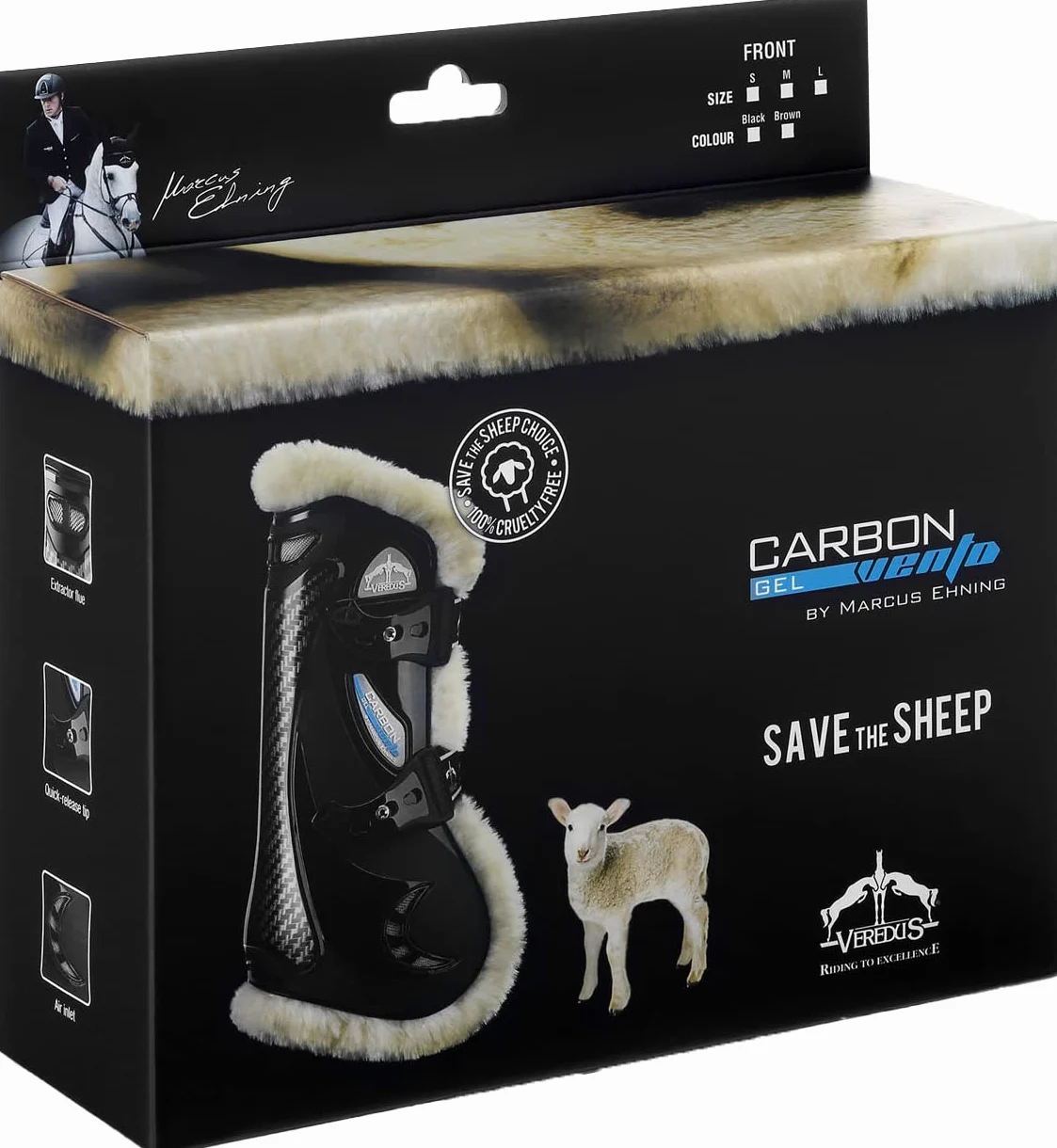 Veredus - Carbon Gel Vento Front - Safe The Sheep